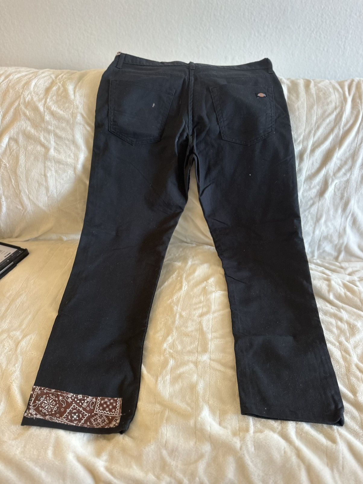Dickies Dickies Classic Black Straight 34x30 Custom Brown Bandana Size US 34 / EU 50 - 10 Thumbnail