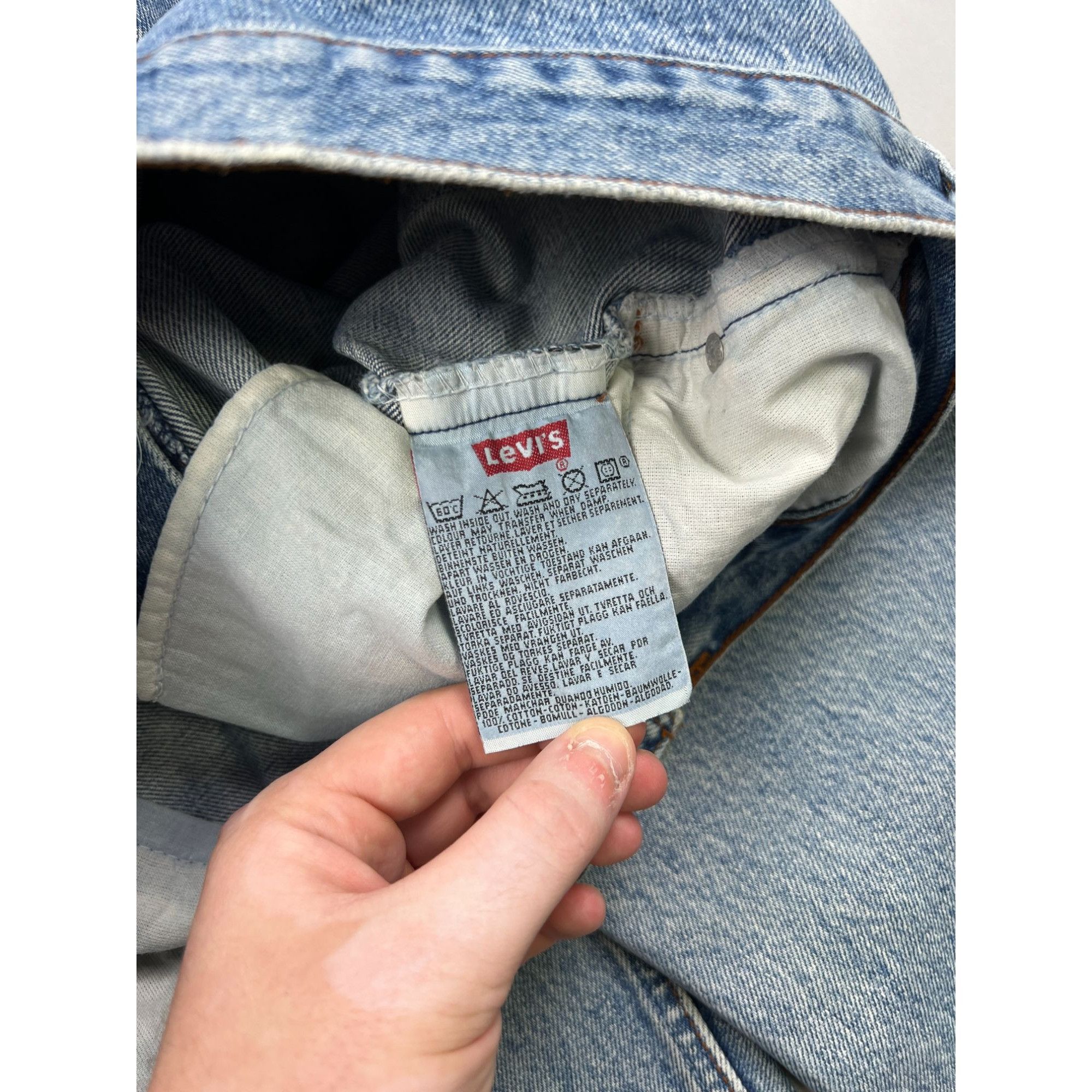 Levi's Levi’s 501 Made in USA Denim Jeans Pants (Y0912) Size US 31 - 8 Thumbnail
