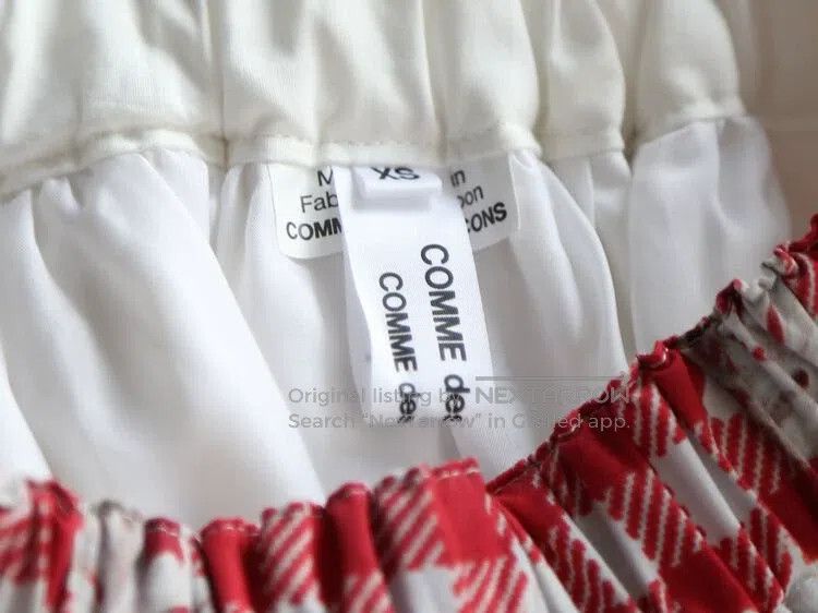 Comme des Garcons Comme Des Garcons size XS Digital Print Skirt Size 23" - 3 Thumbnail
