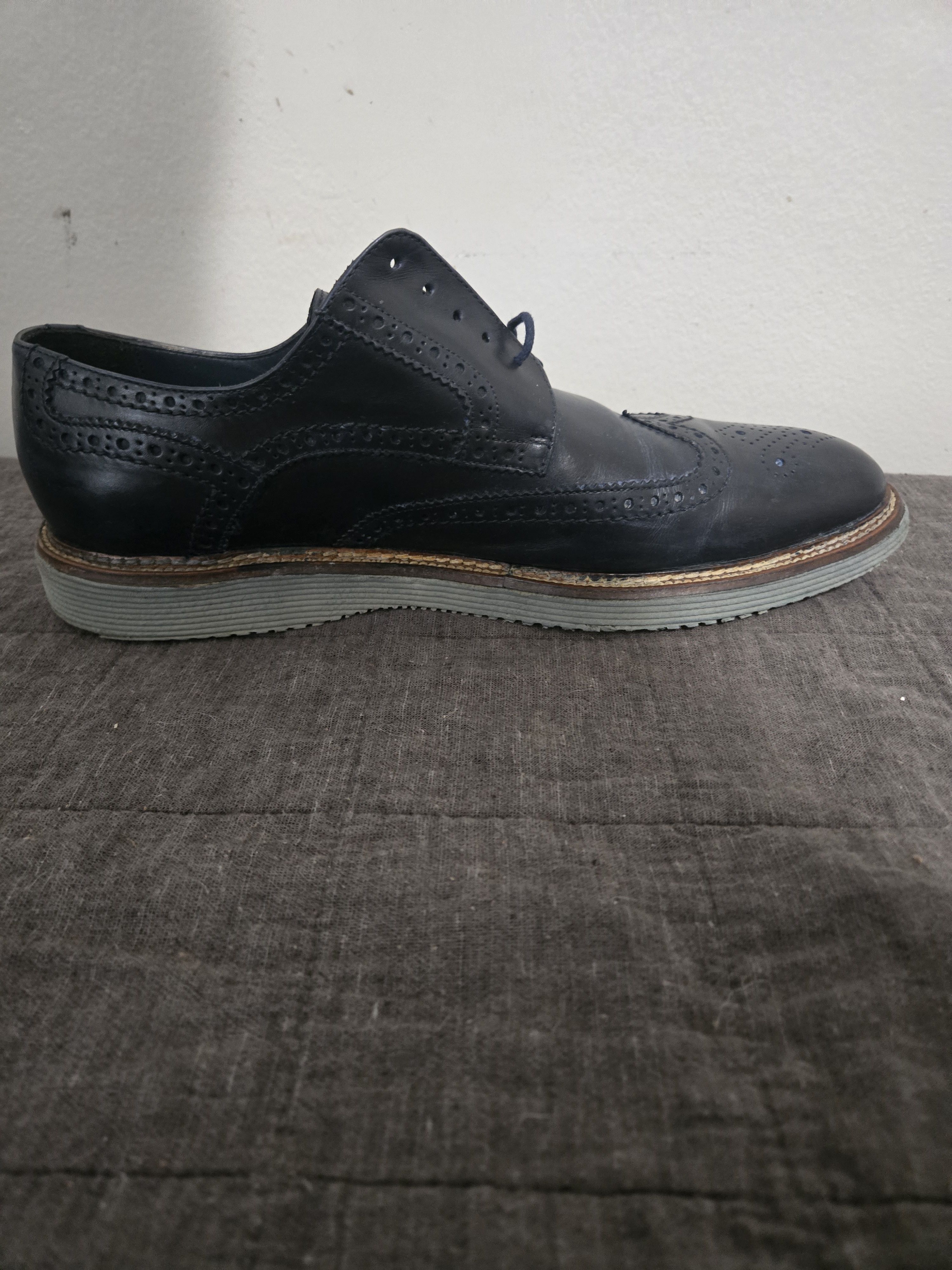 Trask 2019 - M13 - Trask Rogan Wingtip - Navy - XL Extralight Sole Size US 13 / EU 46 - 5 Thumbnail