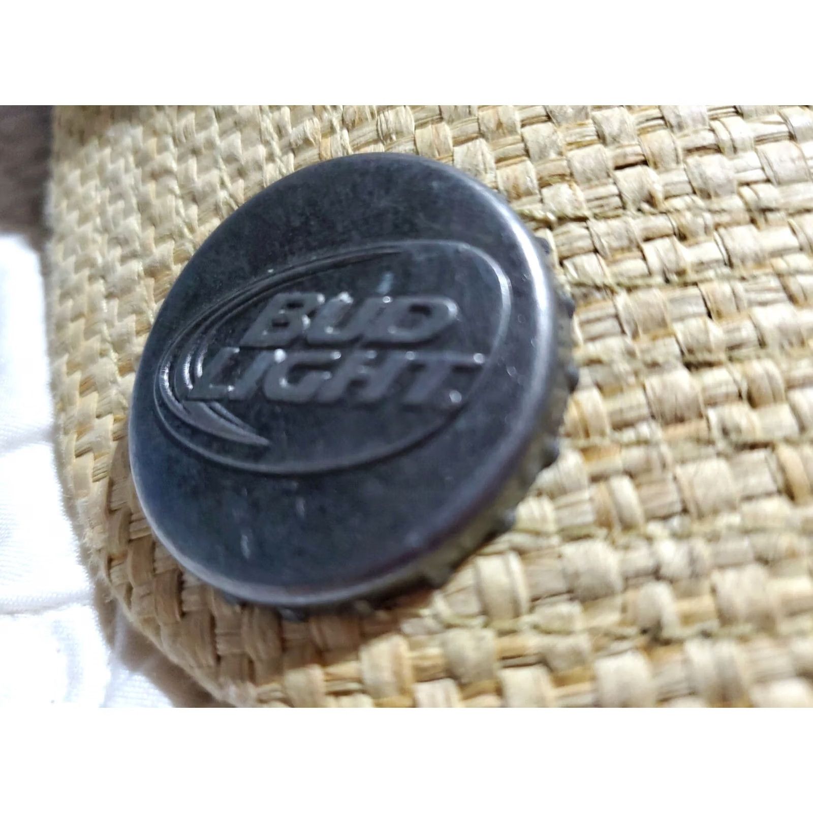 Budweiser BUD LIGHT Beer Trucker Hat Blue Adjustable Bottle Opener Cap Unisex Adults One Size Cotton Hat Size ONE SIZE - 3 Thumbnail