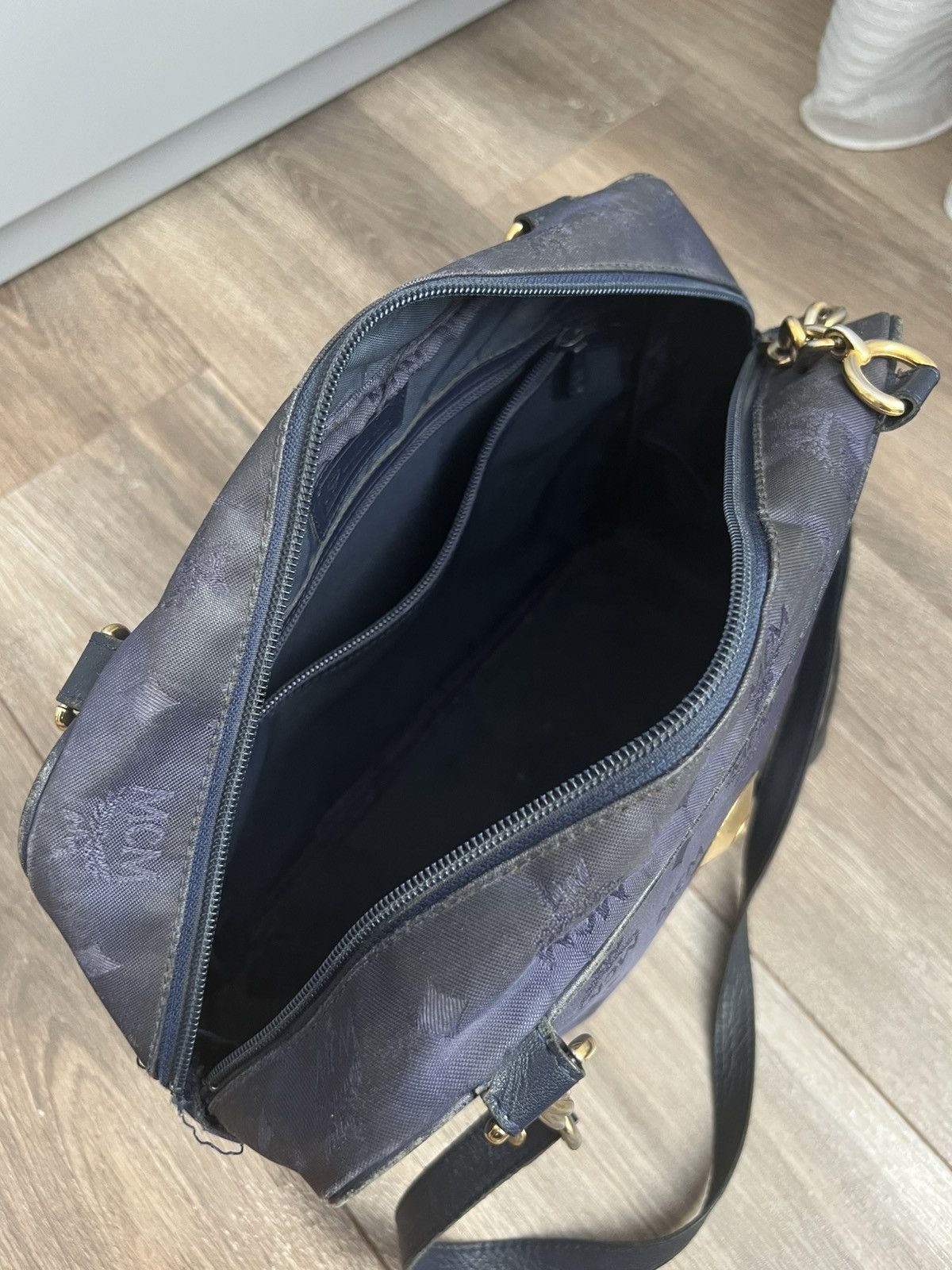 MCM MCM Blue Bag Monogram Size ONE SIZE - 12 Thumbnail