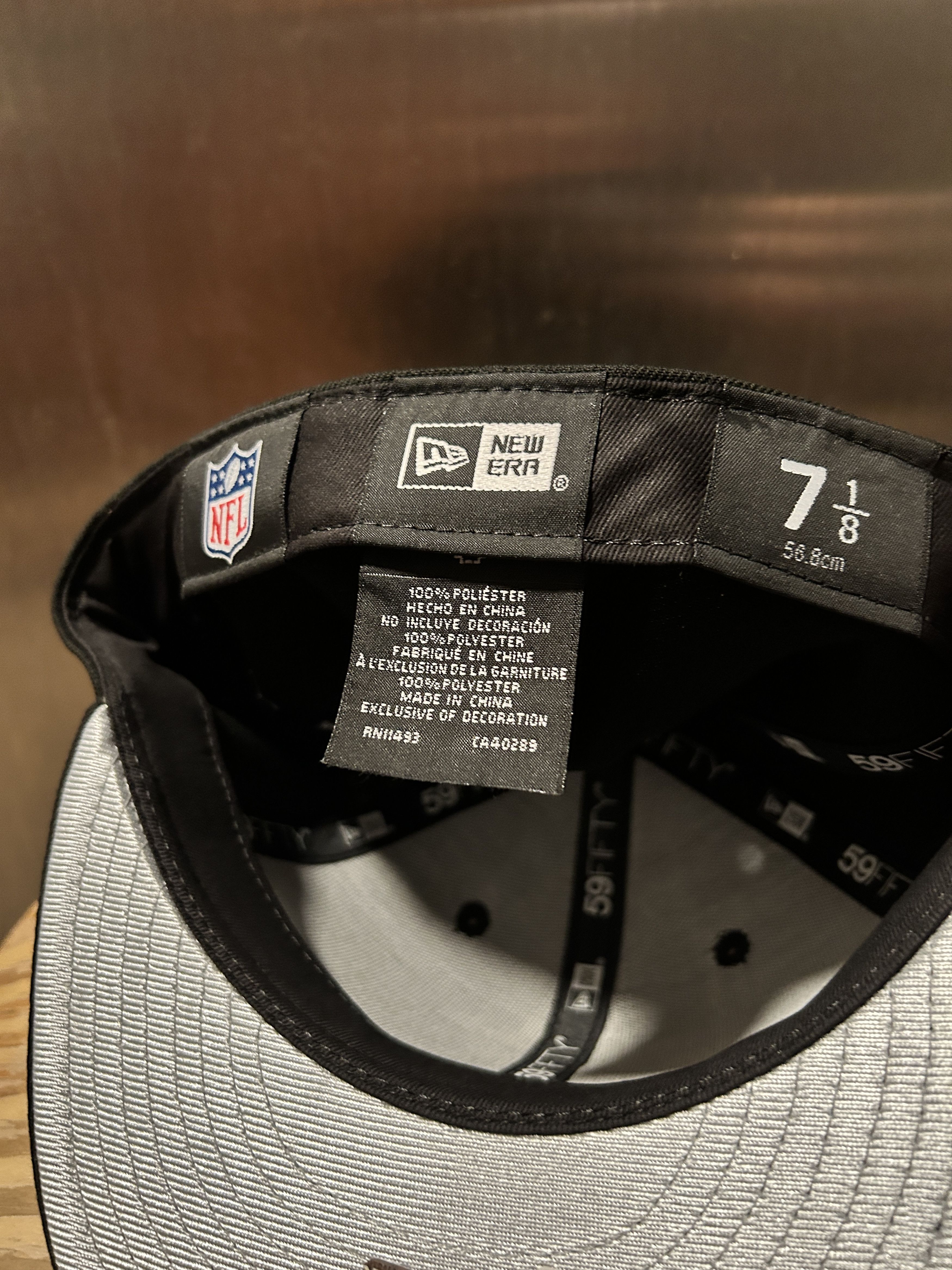 Born x Raised Las Vegas Raiders 59Fifty Fitted Hat by Born x