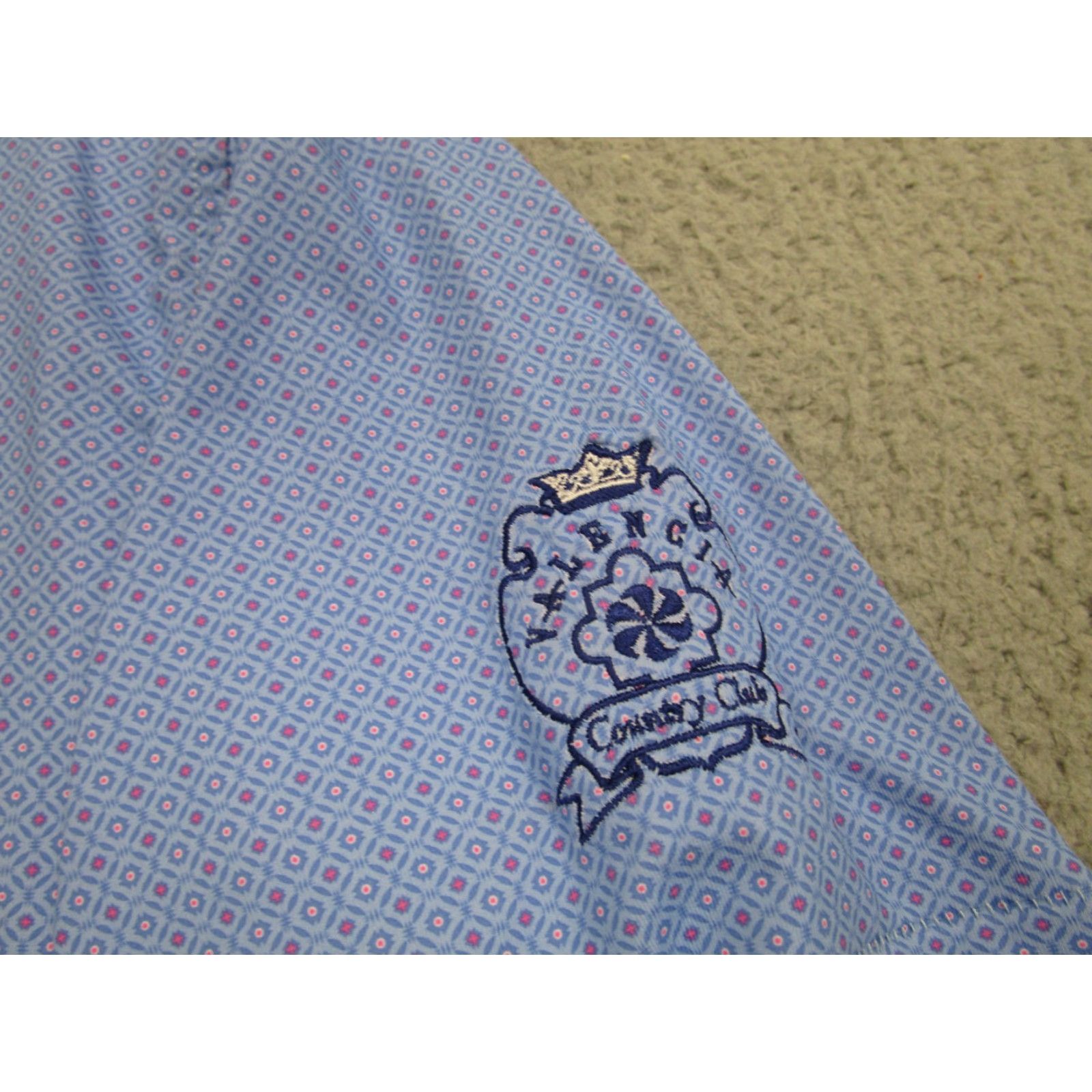 Peter Millar Peter Millar Polo Shirt Mens L Blue Valencia Country Club Golf Santa Clarita Size US L / EU 52-54 / 3 - 3 Thumbnail