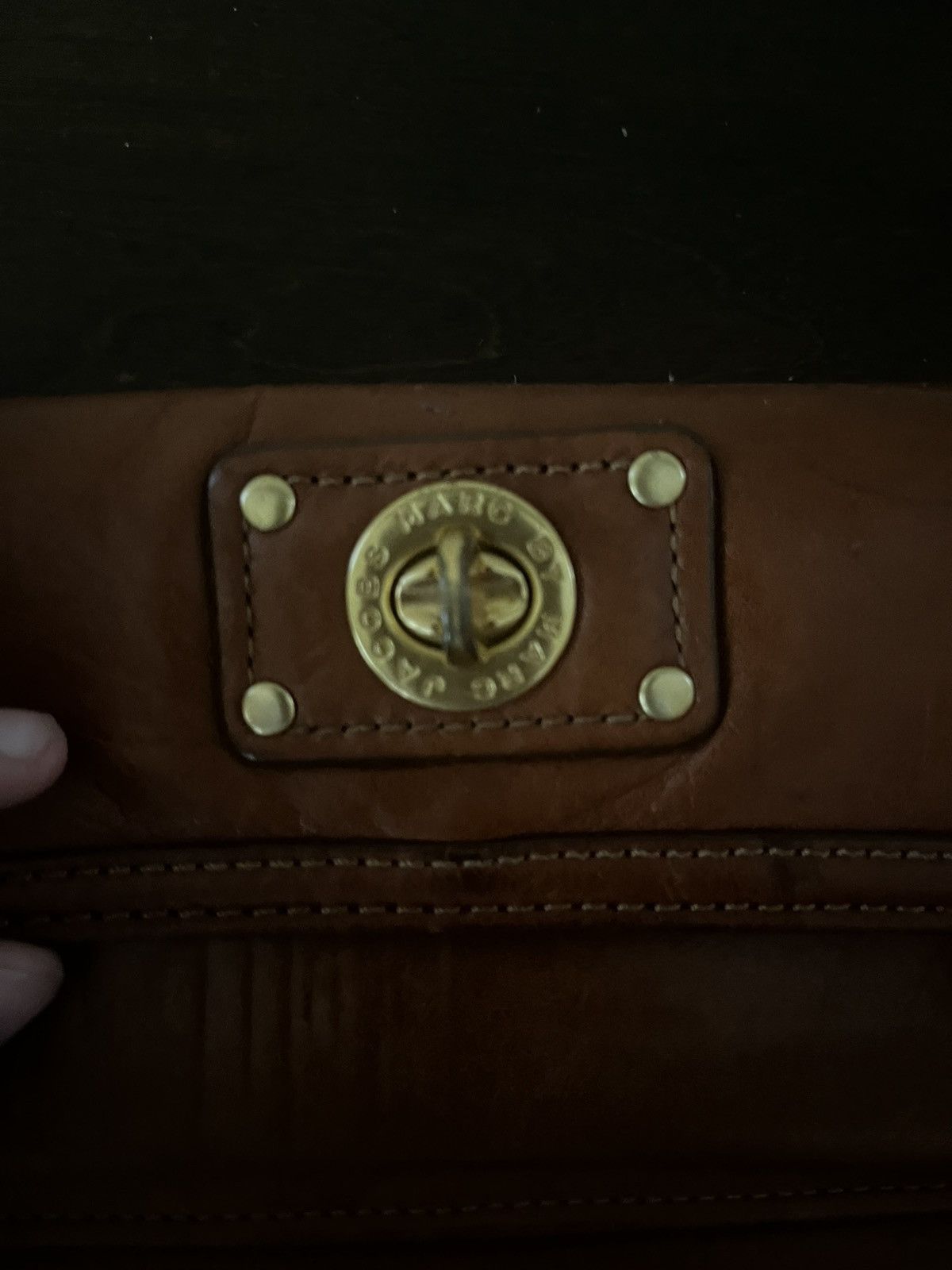 Marc Jacobs Vintage 1980 Marc Jacobs women’s tan leather wallet Size ONE SIZE - 4 Thumbnail