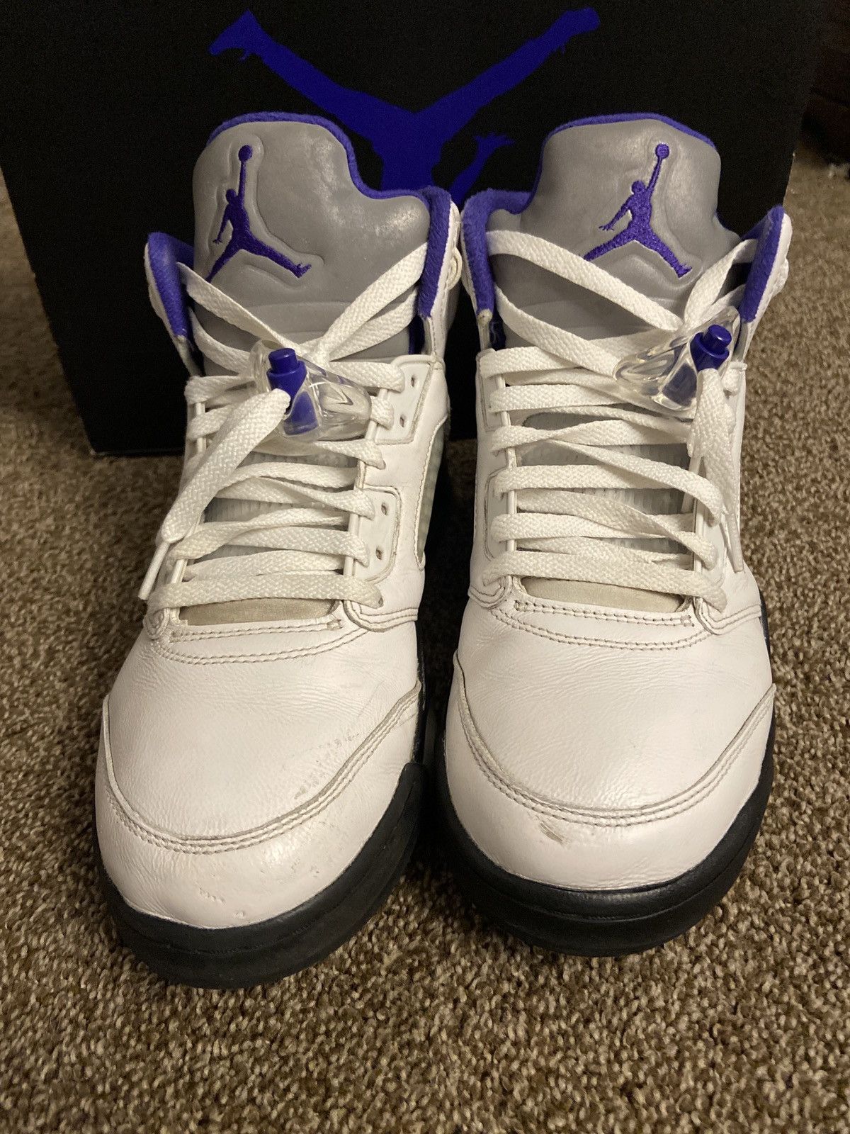 Jordan Brand × Nike Jordan 5 concord size 9.5 Size US 9.5 / EU 42-43 - 7 Thumbnail
