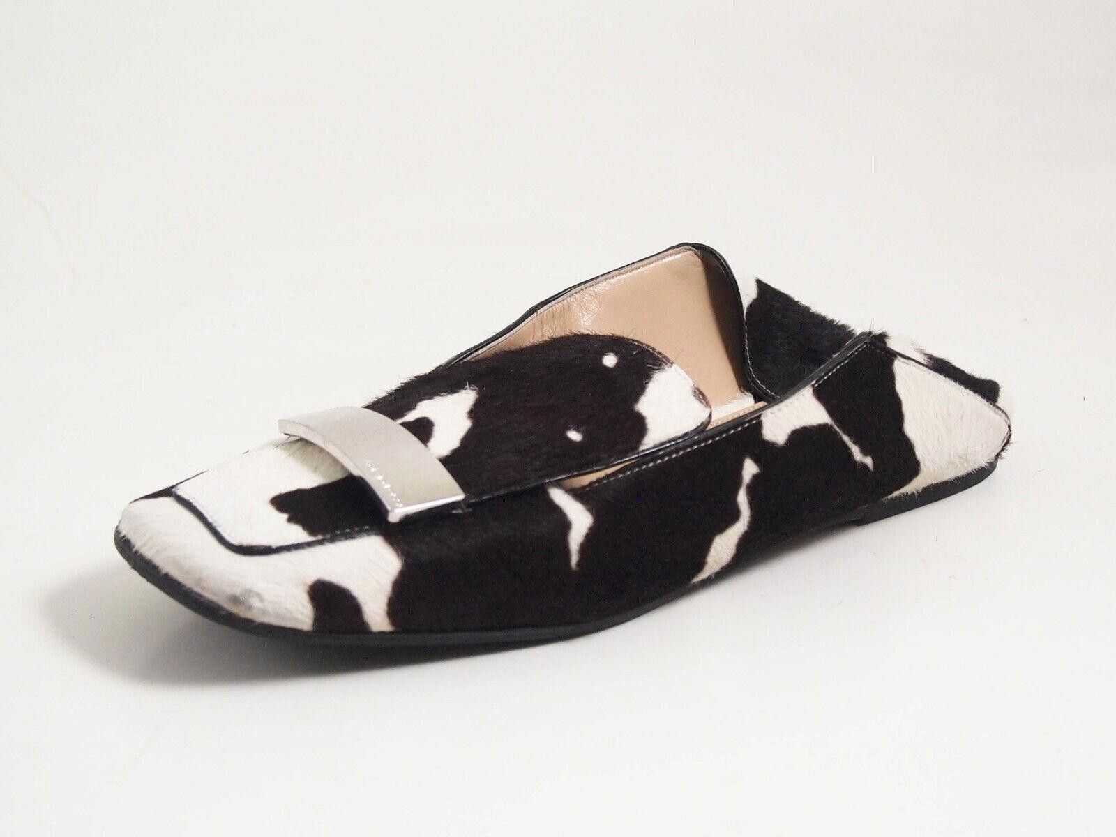 Sergio Rossi Sergio Rossi SR1 Mules Loafers Brown Cowhide EU 38.5 US 8.5 Size US 8.5 / IT 38.5 - 2 Thumbnail