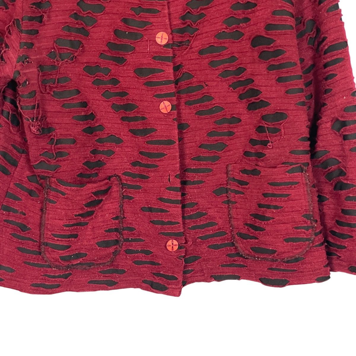 Designer Japanese Bondage Ripped Jacket Size M / US 6-8 / IT 42-44 - 5 Thumbnail
