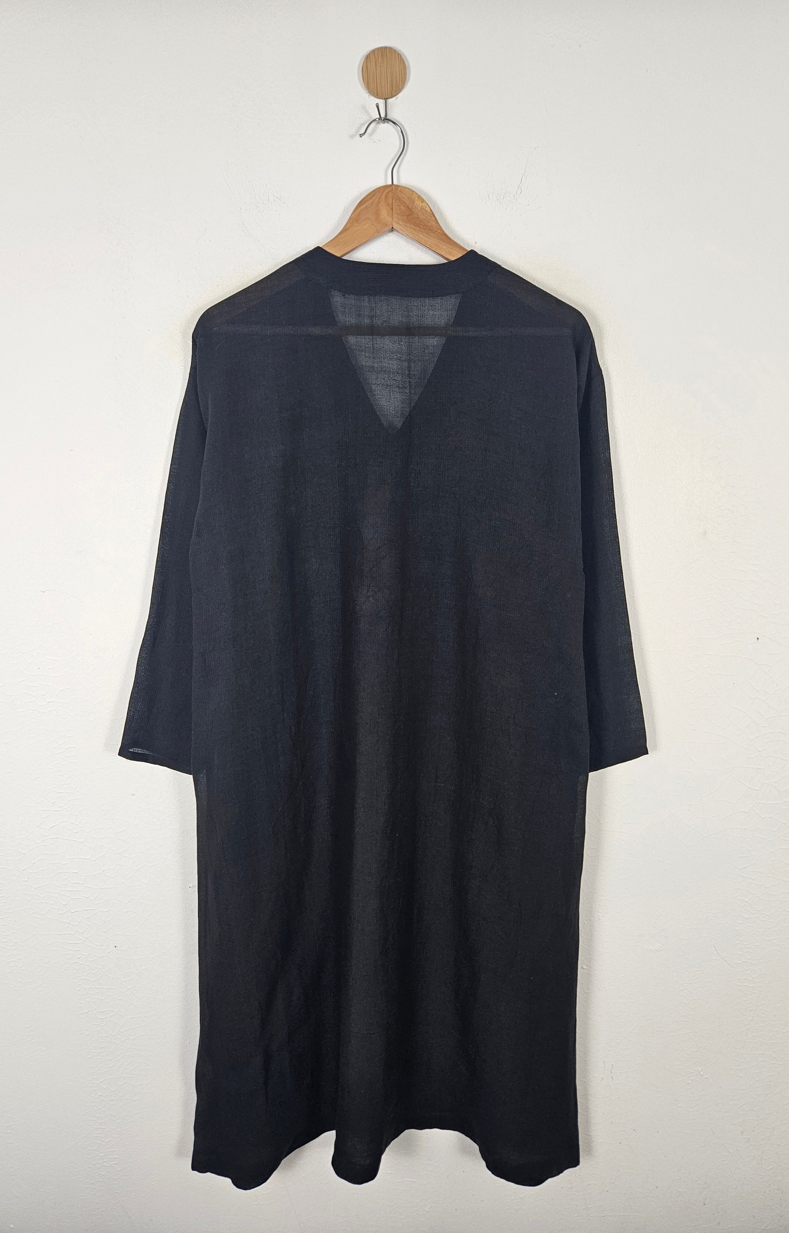 Issey Miyake 90s Issey Miyake Hemp Dress Shirt Size US M / EU 48-50 / 2 - 2 Thumbnail