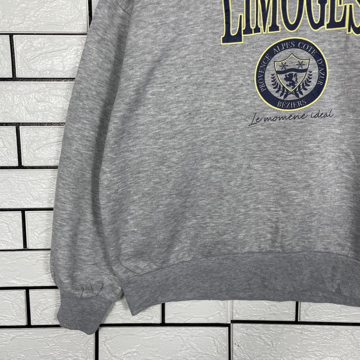 Japanese Brand Japanese Brand Limoges Big Logo Sweatshirt Size US M / EU 48-50 / 2 - 3 Thumbnail