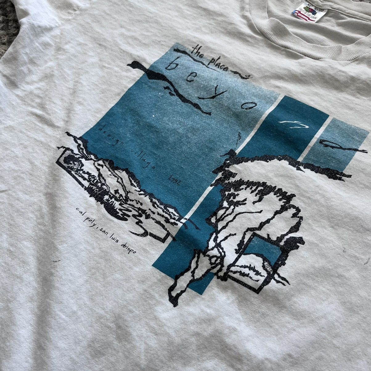 Fruit Of The Loom Vintage Cal Poly Single Stitch Fruit of the Loom Graphic Tee Size US XL / EU 56 / 4 - 2 Thumbnail