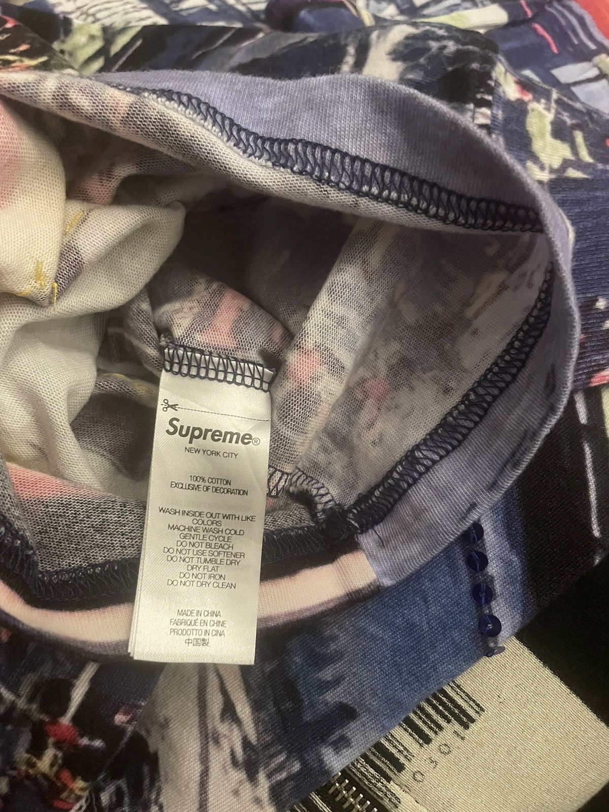 Japanese Brand × Supreme Supreme Skyline Sequin L/S Top