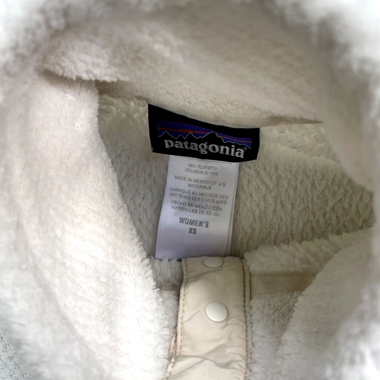 Patagonia Patagonia Re-Tool Snap-T Pullover Shirt White Beige XS Womens Size XS Size XS / US 0-2 / IT 36-38 - 4 Thumbnail