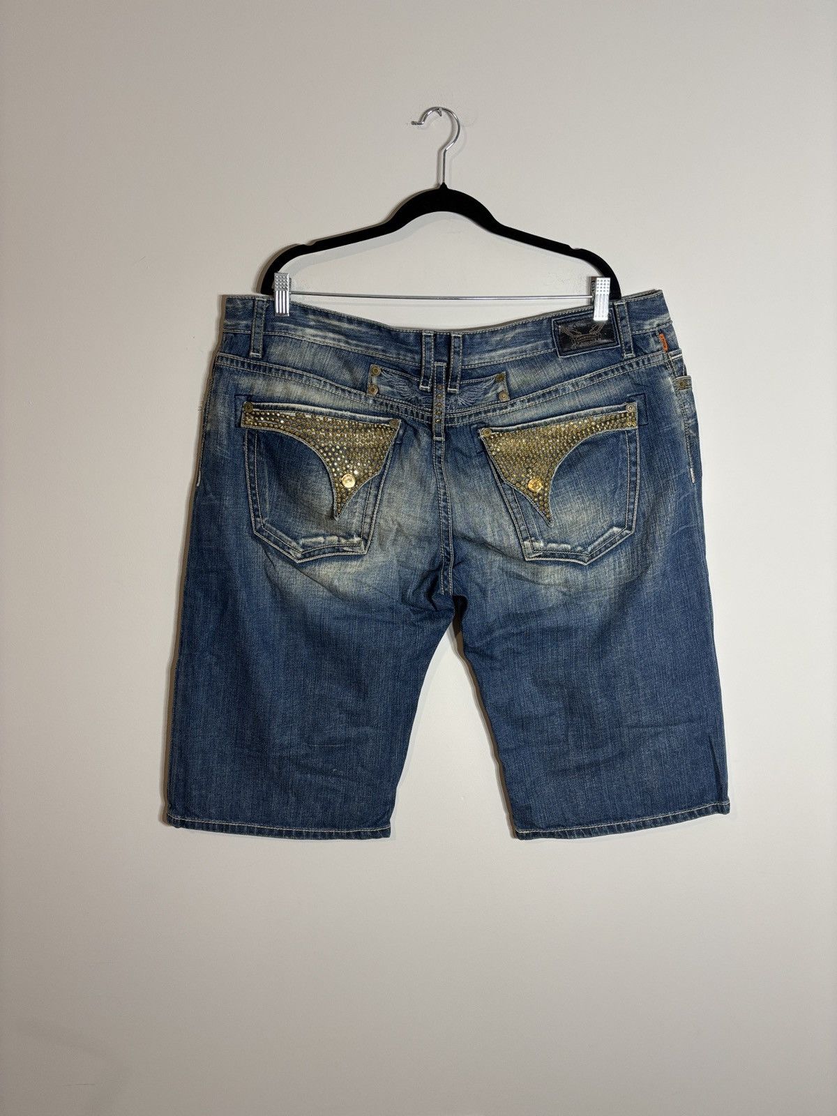 Robins Jeans Robins Jeans Long Flap Shorts Size US 42 / EU 58 - 1 Thumbnail