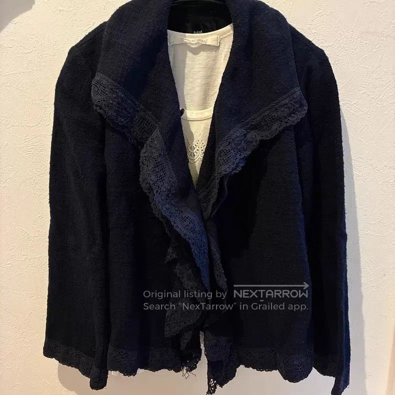 Comme des Garcons Comme Des Garcons Lace jacket top coat Size S / US 4 / IT 40 - 2 Thumbnail