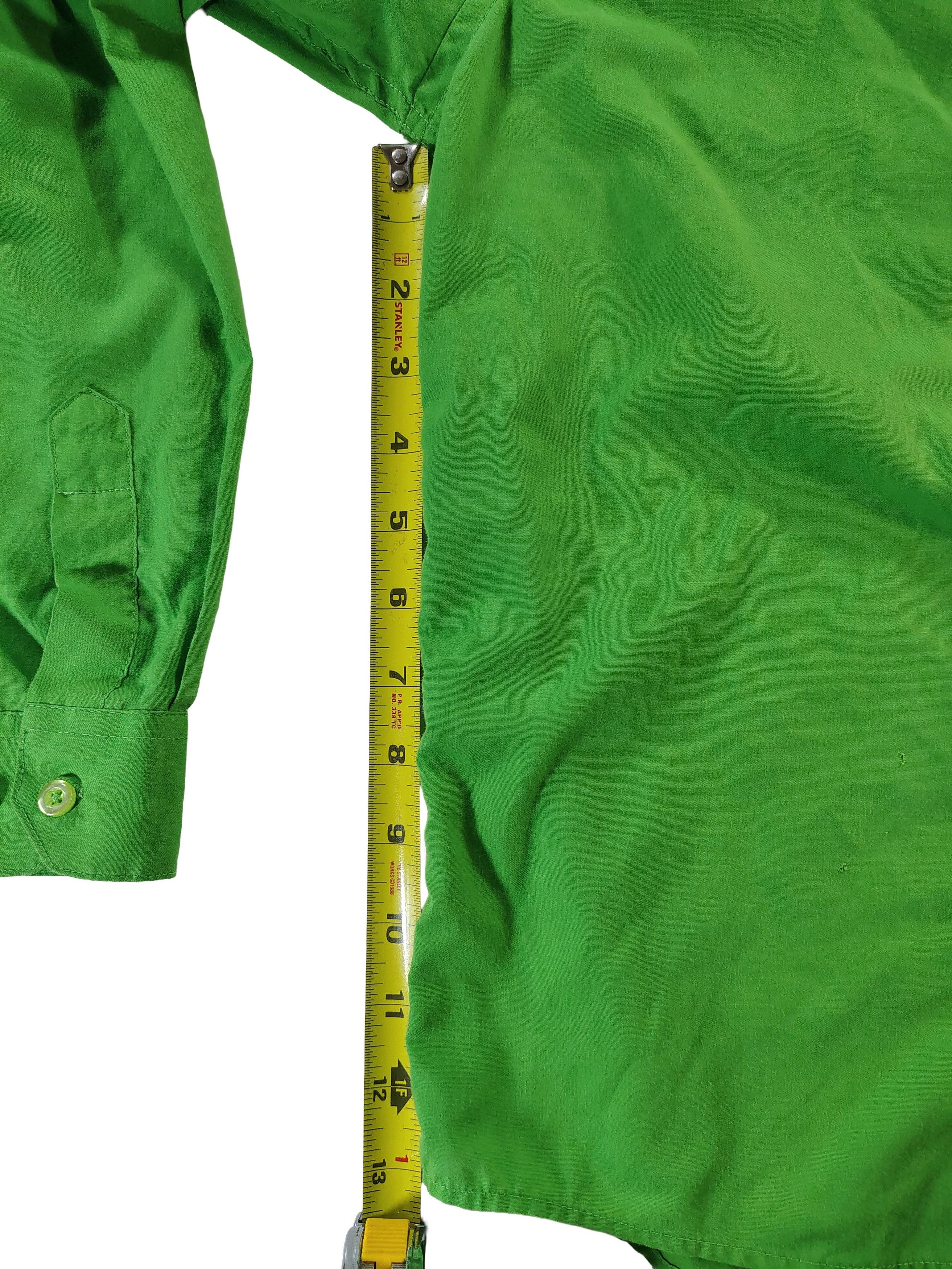 Other Women's XL Long Sleeve Green Berlioni Button-Up Shirt Size XL / US 12-14 / IT 48-50 - 5 Thumbnail