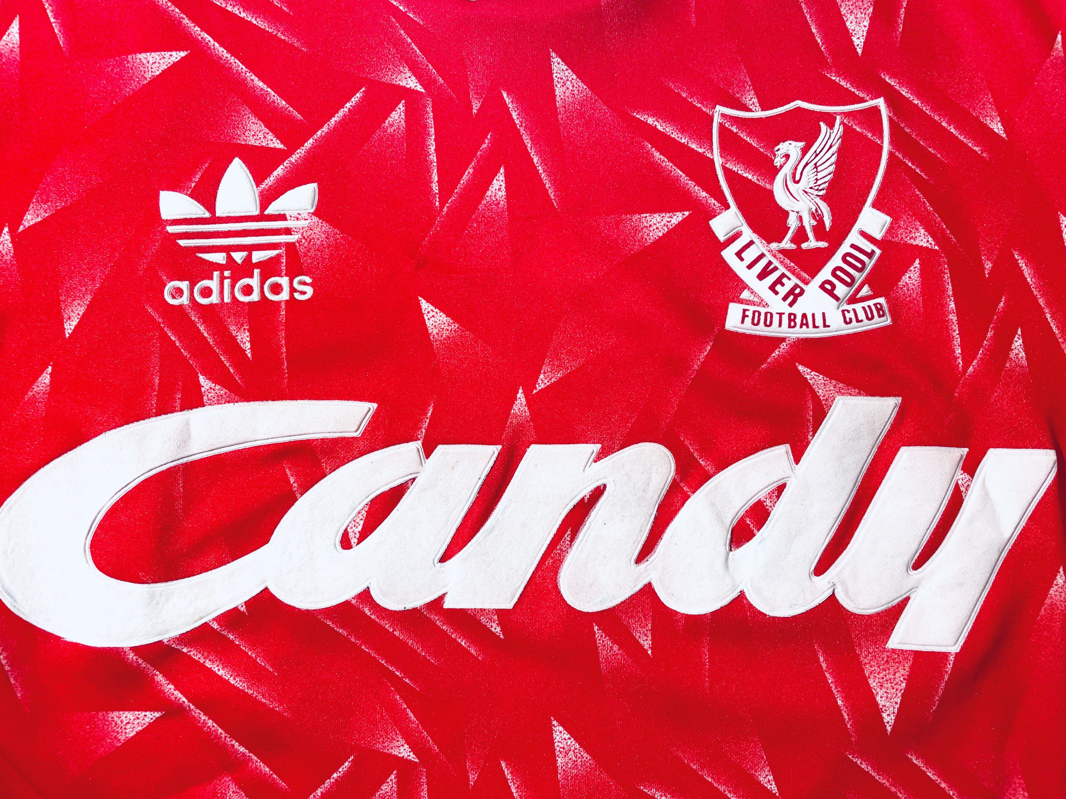 Adidas Liverpool Home 38/40" Shirt 1989 / 1991 Adidas Candy Size US M / EU 48-50 / 2 - 7 Thumbnail