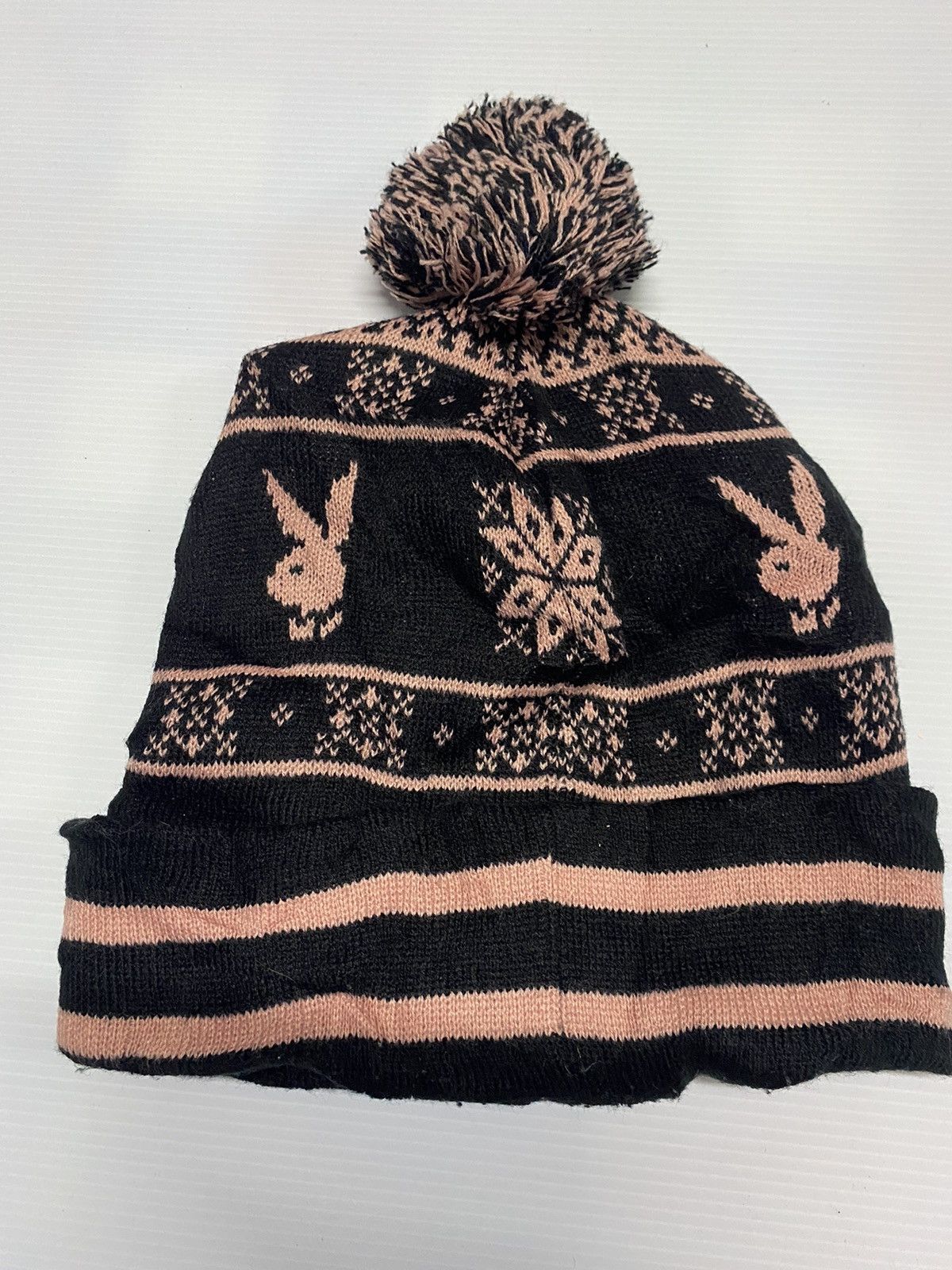 Designer × Playboy Winter Session Playboy Logo Beanie Hat Size ONE SIZE - 2 Thumbnail
