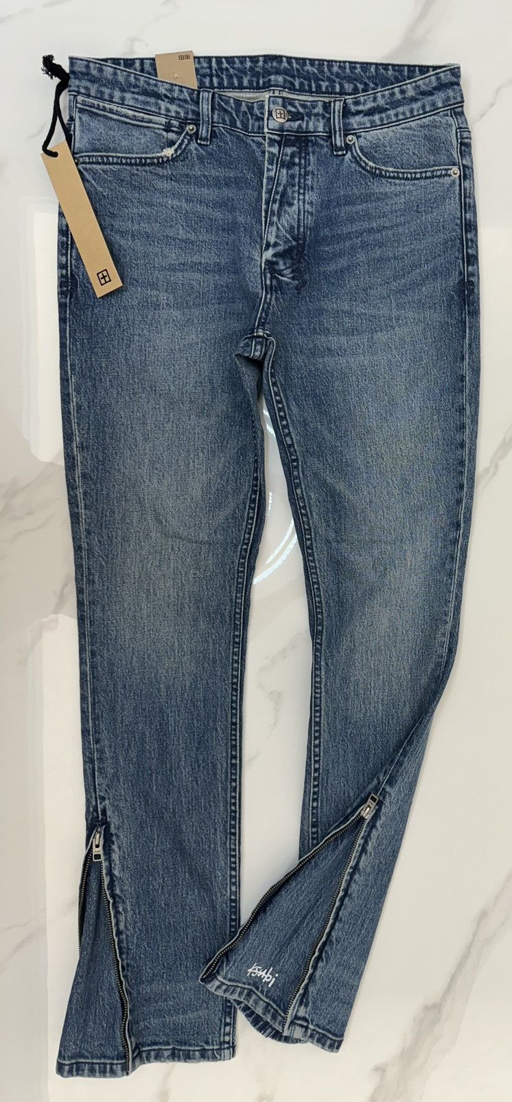 Ksubi Van Winkle Kult side zip skinny fit jeans Size US 32 / EU 48 - 6 Thumbnail