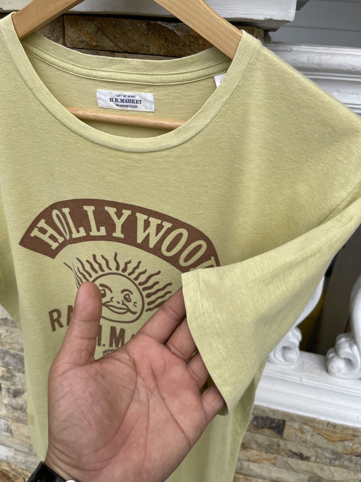 Blue Blue Japan Last Drop🔥Rare🔥Vtg Hollywood Ranch Market T-Shirt Hr Market Size US M / EU 48-50 / 2 - 8 Thumbnail