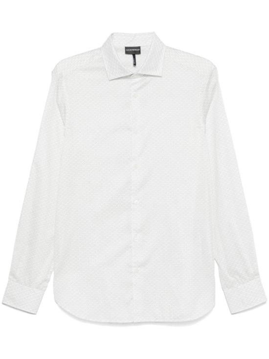 Emporio Armani EMPORIO ARMANI Men Long Tops 6D1C86 1NPBZF121 White Size US XL / EU 56 / 4 - 1 Thumbnail
