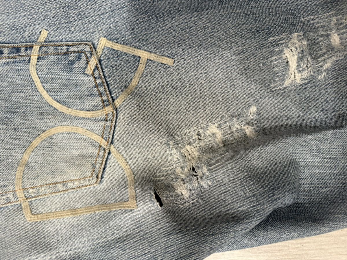 Dolce & Gabbana Dolce & Gabbana Vintage Distressed Washed Denim Size US 34 / EU 50 - 7 Thumbnail