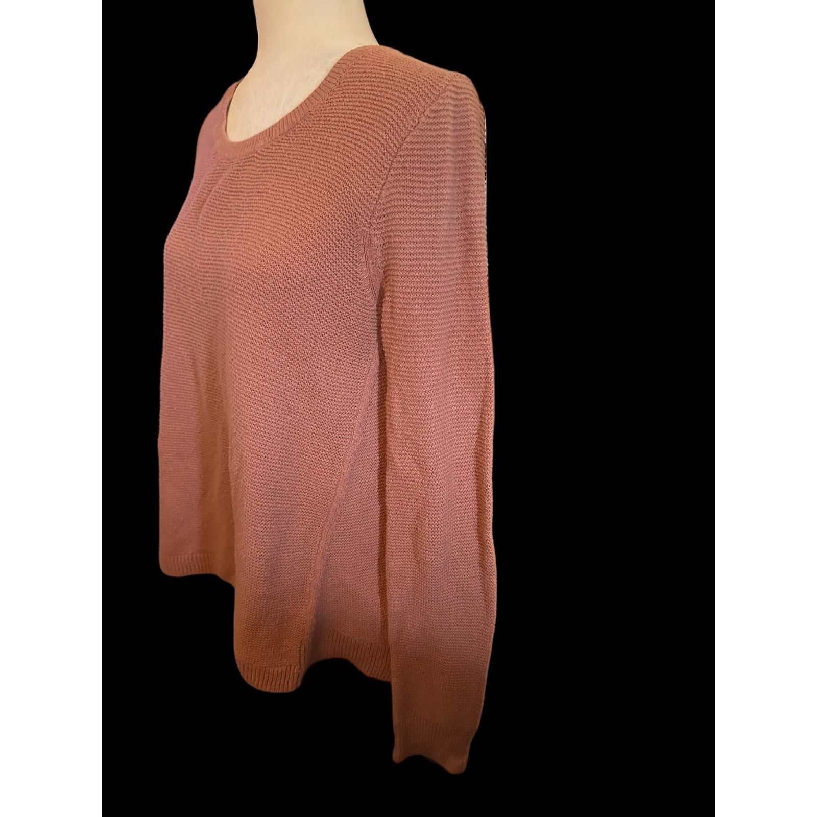 Madewell Madewell Riverside Texture Blush Pink Sweater, Size M Size M / US 6-8 / IT 42-44 - 2 Thumbnail