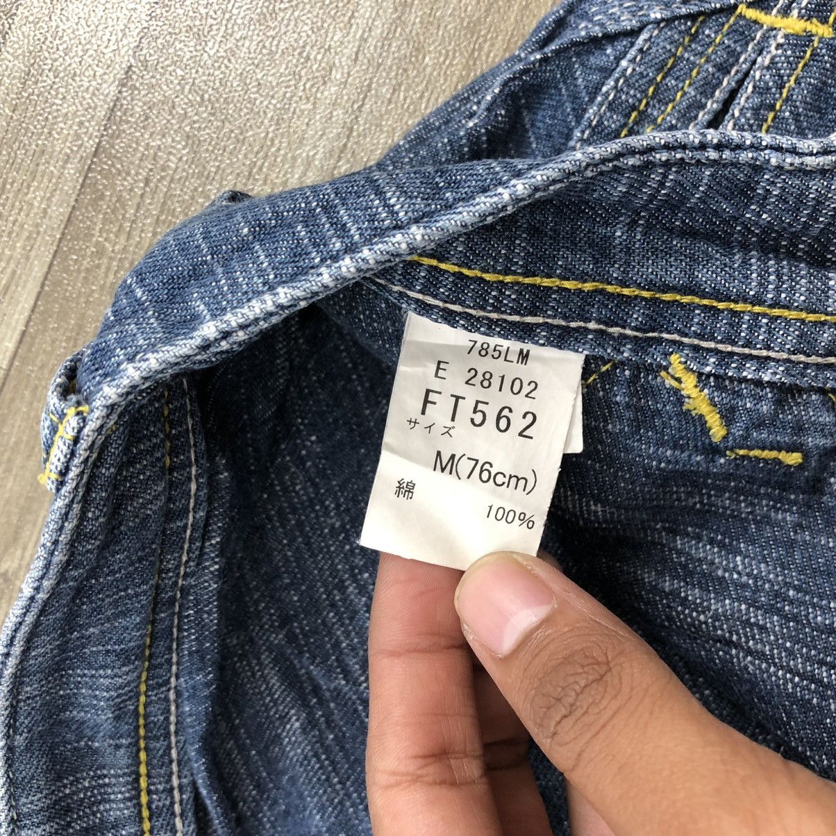 Carhartt × Japanese Brand Vintage Transer Double Knee Carpenter Baggy Jeans Y2K Size US 27 - 7 Thumbnail