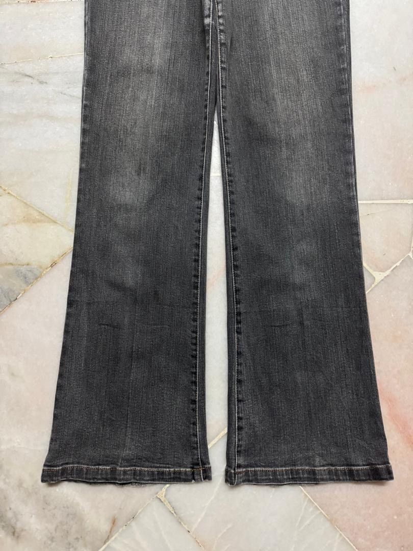 Japanese Brand 💥FLARED💥VINTAGE 90s STYLE JAPANEDE WHISKER BOOTCUT JEANS Size US 27 - 6 Thumbnail