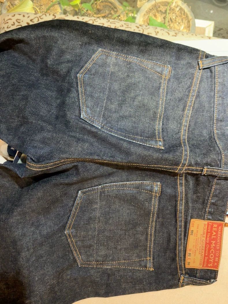 The Real McCoy's The REAL McCOY'S Size XLHeavyweight Denim Jeans Size US 33 - 5 Thumbnail
