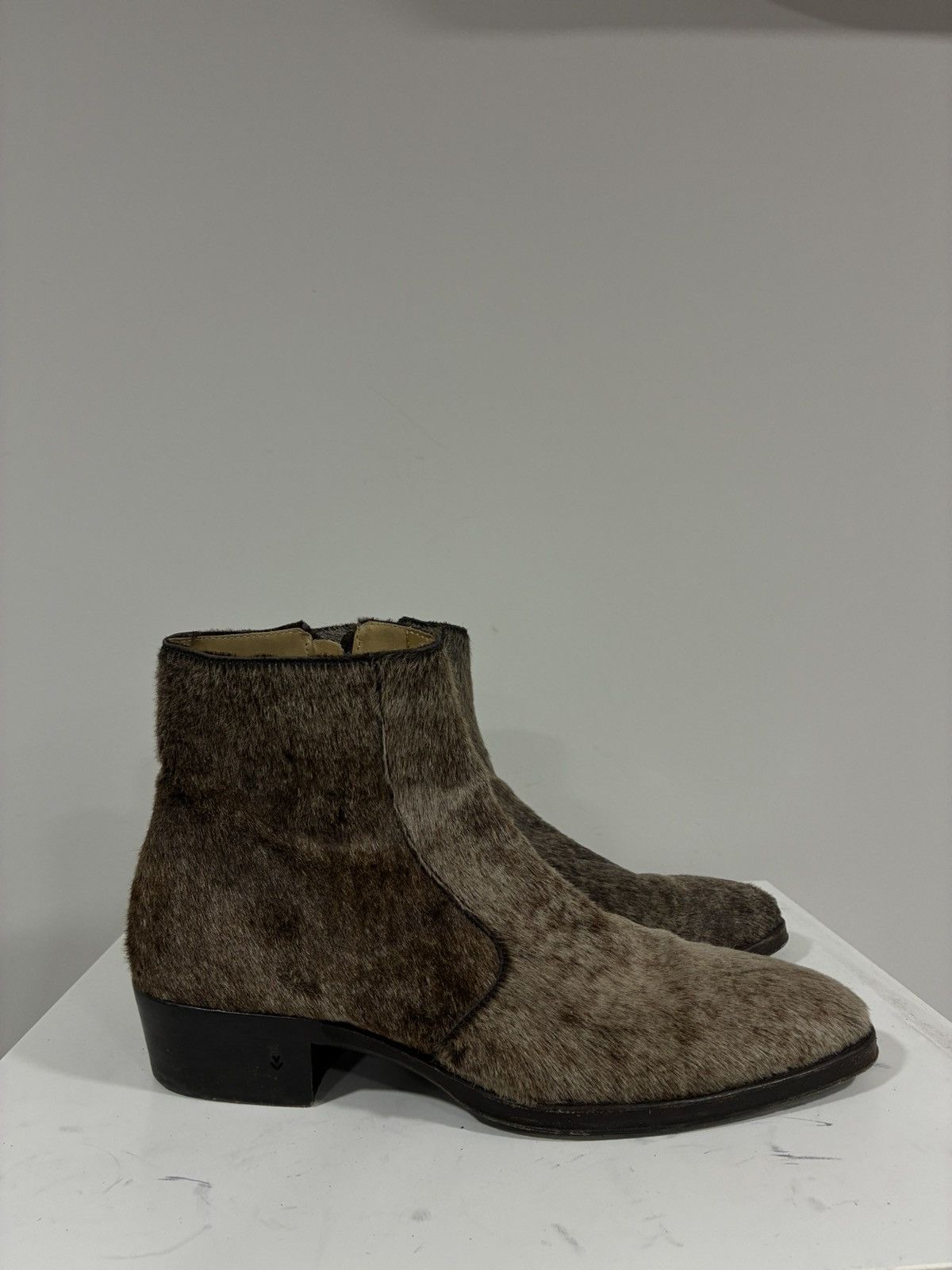 John Varvatos Ludlow Vintage Zip Boot 9 USA 42 EU Size US 9 / EU 42 - 9 Thumbnail