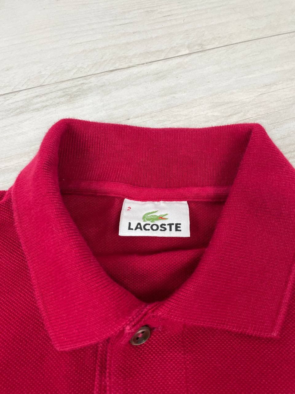 Lacoste Vintage Lacoste Polo Shirt Long Sleeve Size US M / EU 48-50 / 2 - 7 Thumbnail