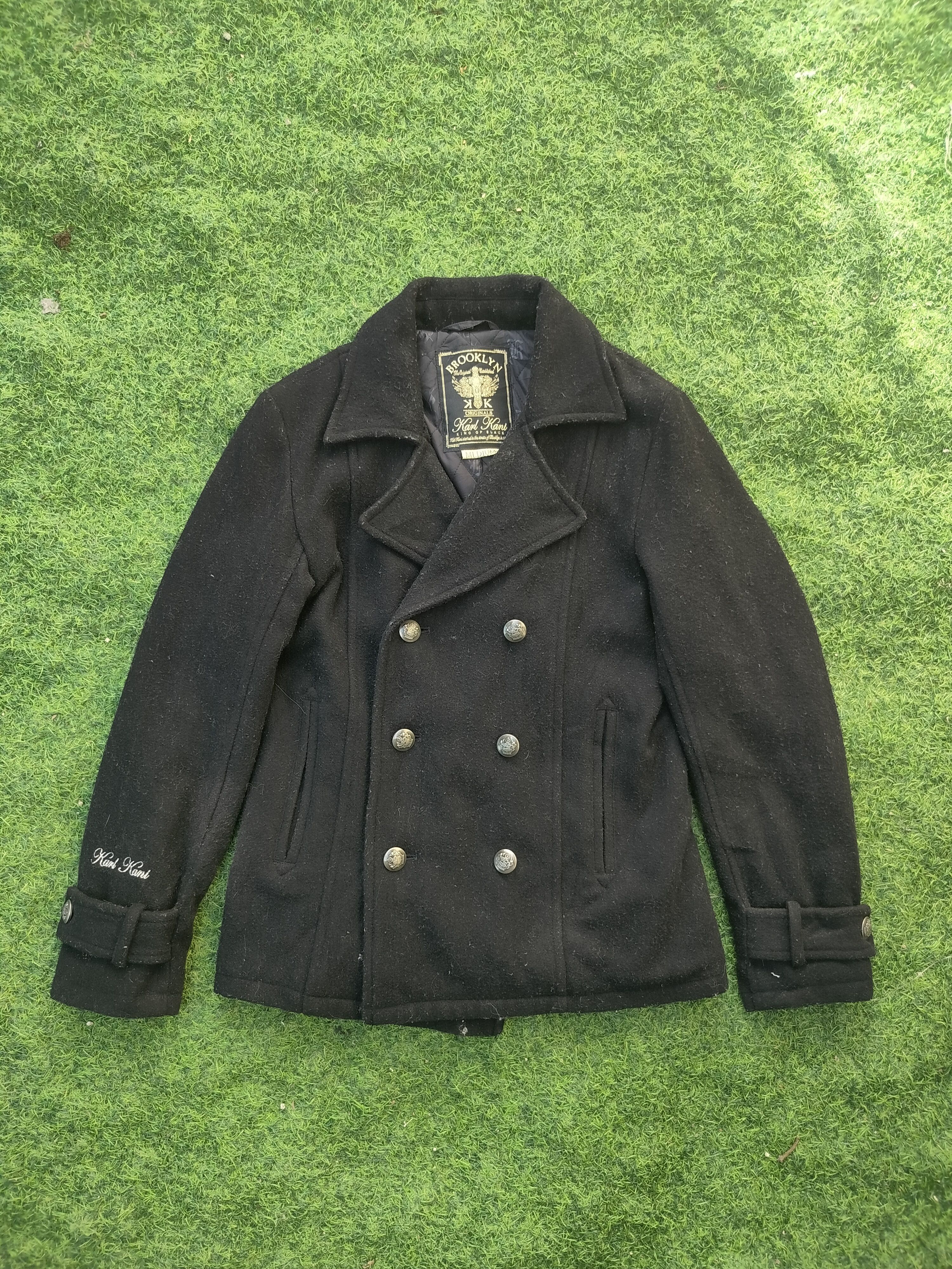 Brooklyn Clothing KARL KANI WOOL COAT Size US M / EU 48-50 / 2 - 1 Thumbnail