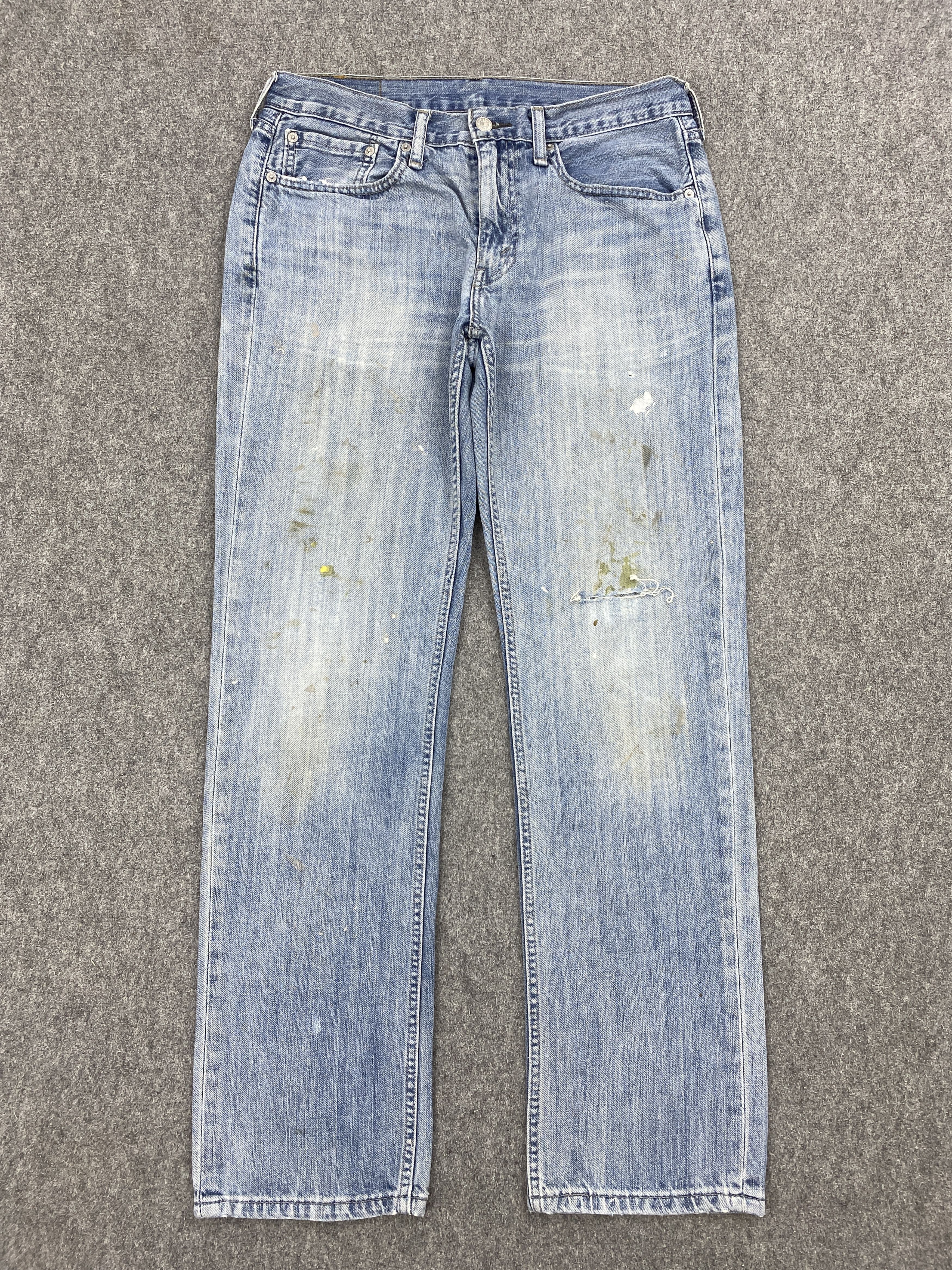Levi's × Vintage Splatter Paint Vintage Levis 514 Jeans Size US 31 - 1 Thumbnail