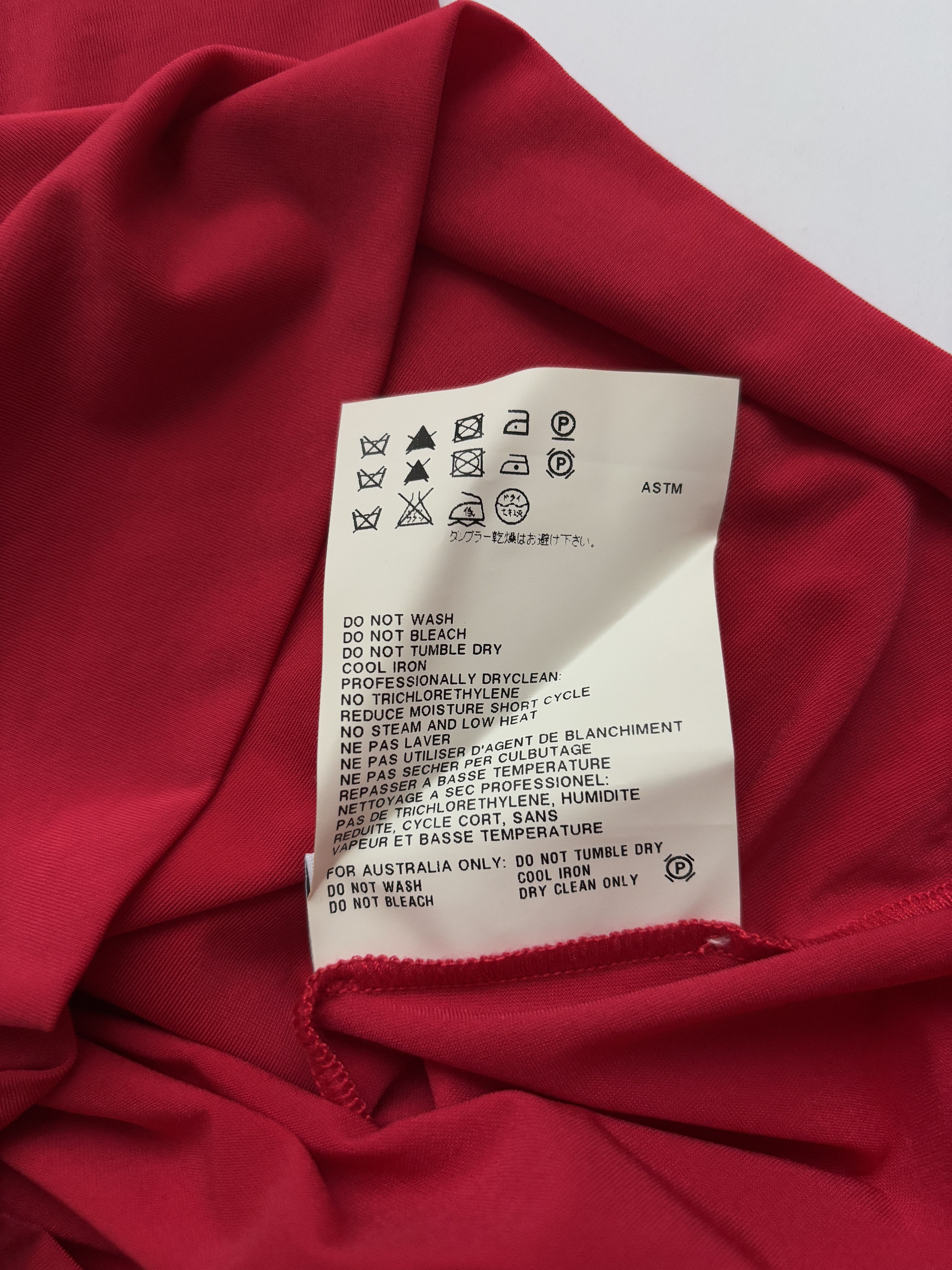 Jil Sander ⚡️QUICK SALE⚡️Jil Sander Red Stretchy Tank Top Size M / US 6-8 / IT 42-44 - 5 Thumbnail