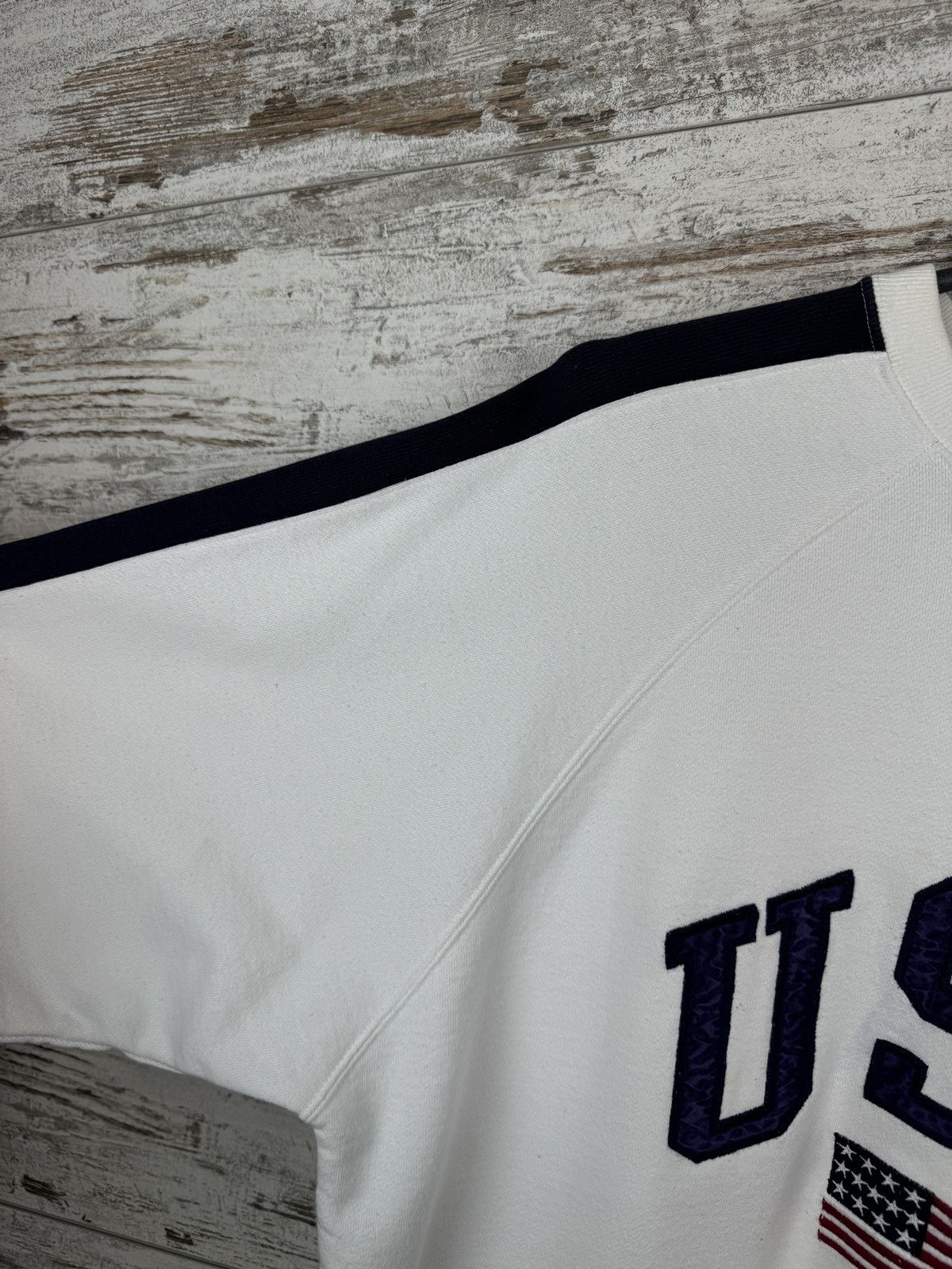 Polo Ralph Lauren × Vintage Mens Vintage Polo Ralph Lauren Sport USA sweatshirt big logo Size US S / EU 44-46 / 1 - 9 Thumbnail