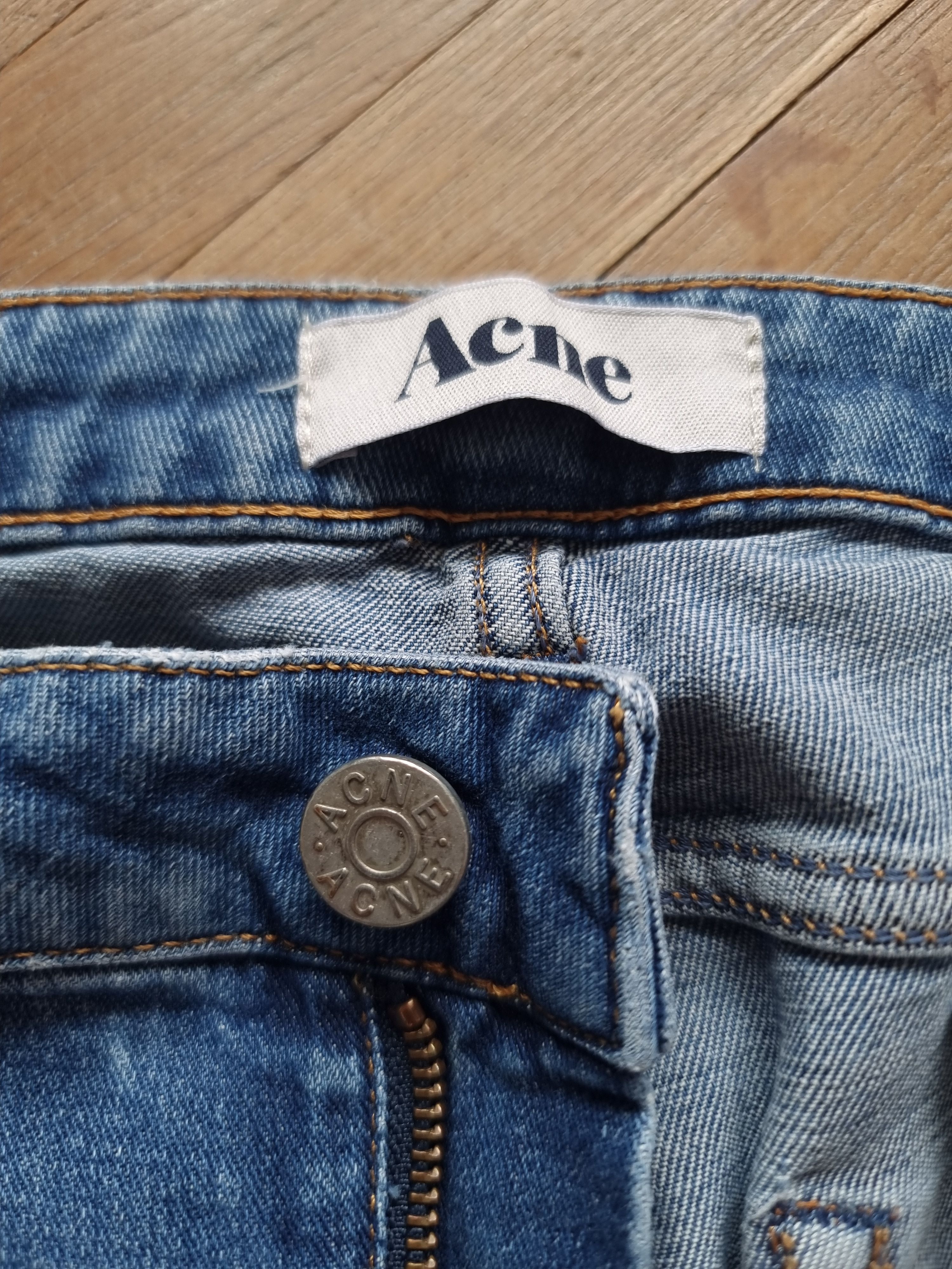 Acne Studios Acne Studios Blue Skinny Demin Jeans Size US 28 / EU 44 - 3 Thumbnail