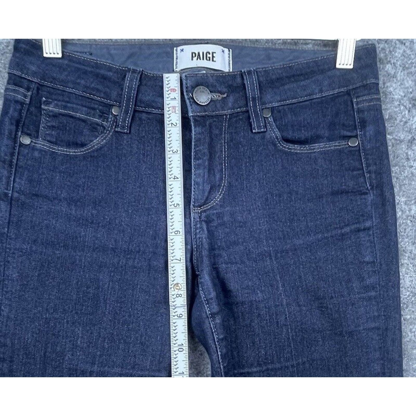 Paige Paige Jeans Womens 25 Manhattan Bootcut USA Minimalist Size 25" / US 0 / IT 36 - 5 Thumbnail