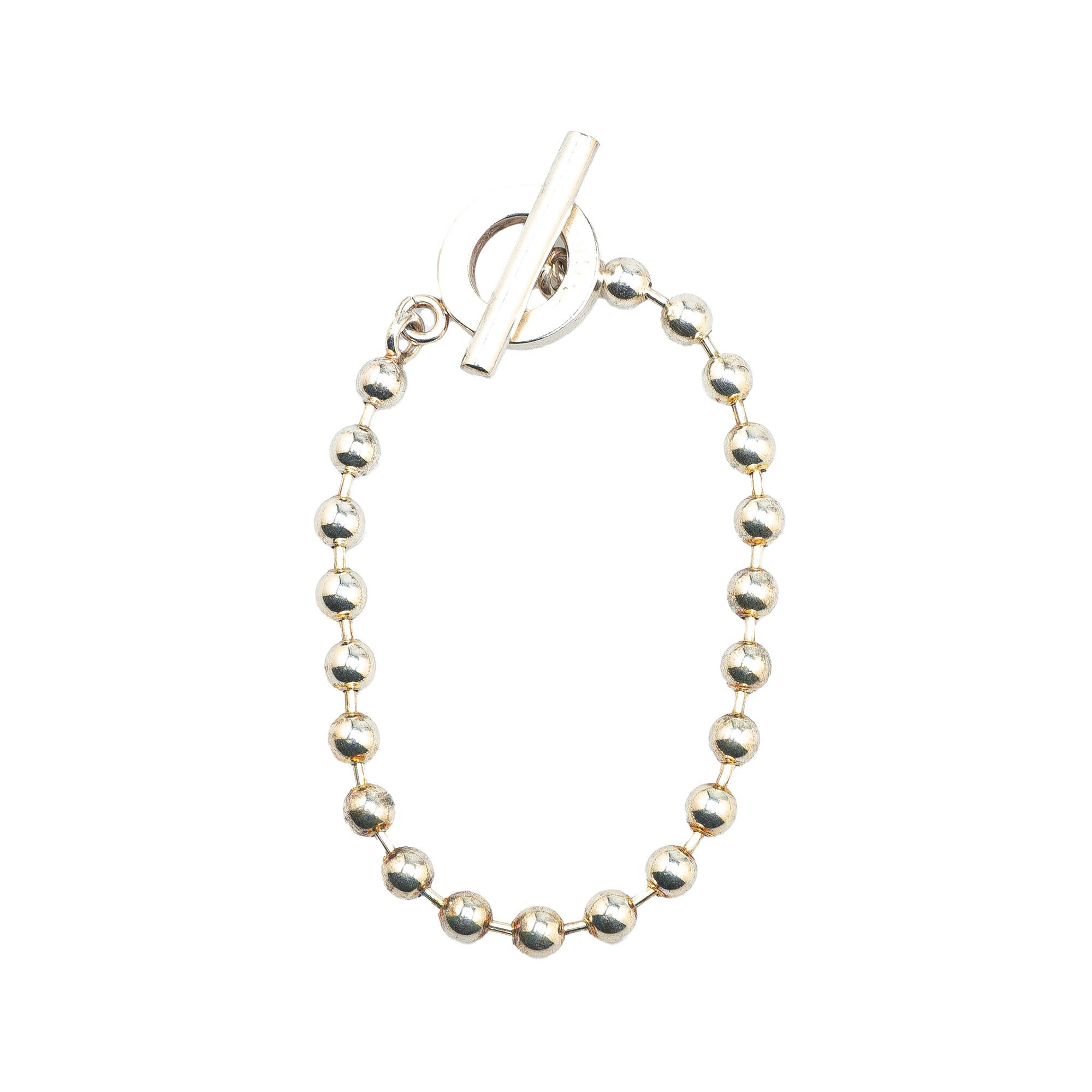 Gucci Gucci Sterling Silver Boule Chain Toggle Bracelet Silver Size ONE SIZE - 1 Thumbnail