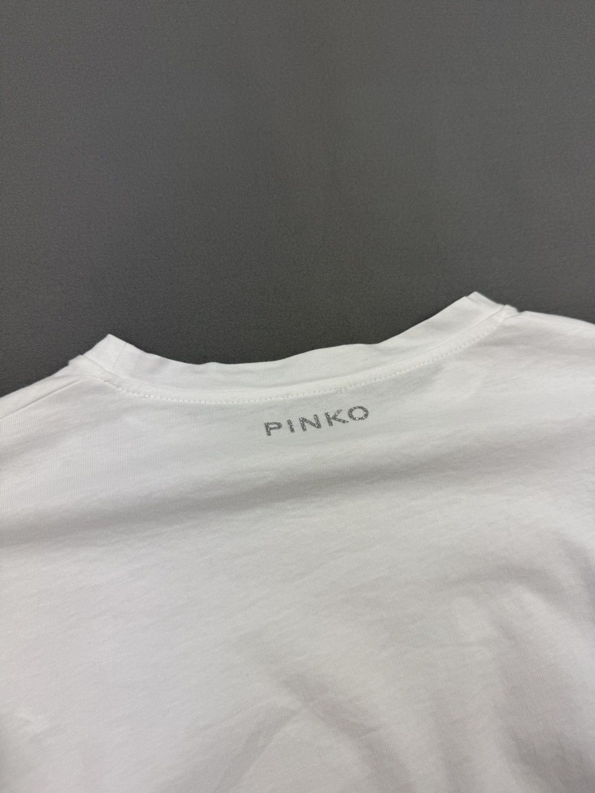 Pinko Pinko Ertico White T-Shirt Jersey Size M / US 6-8 / IT 42-44 - 11 Thumbnail