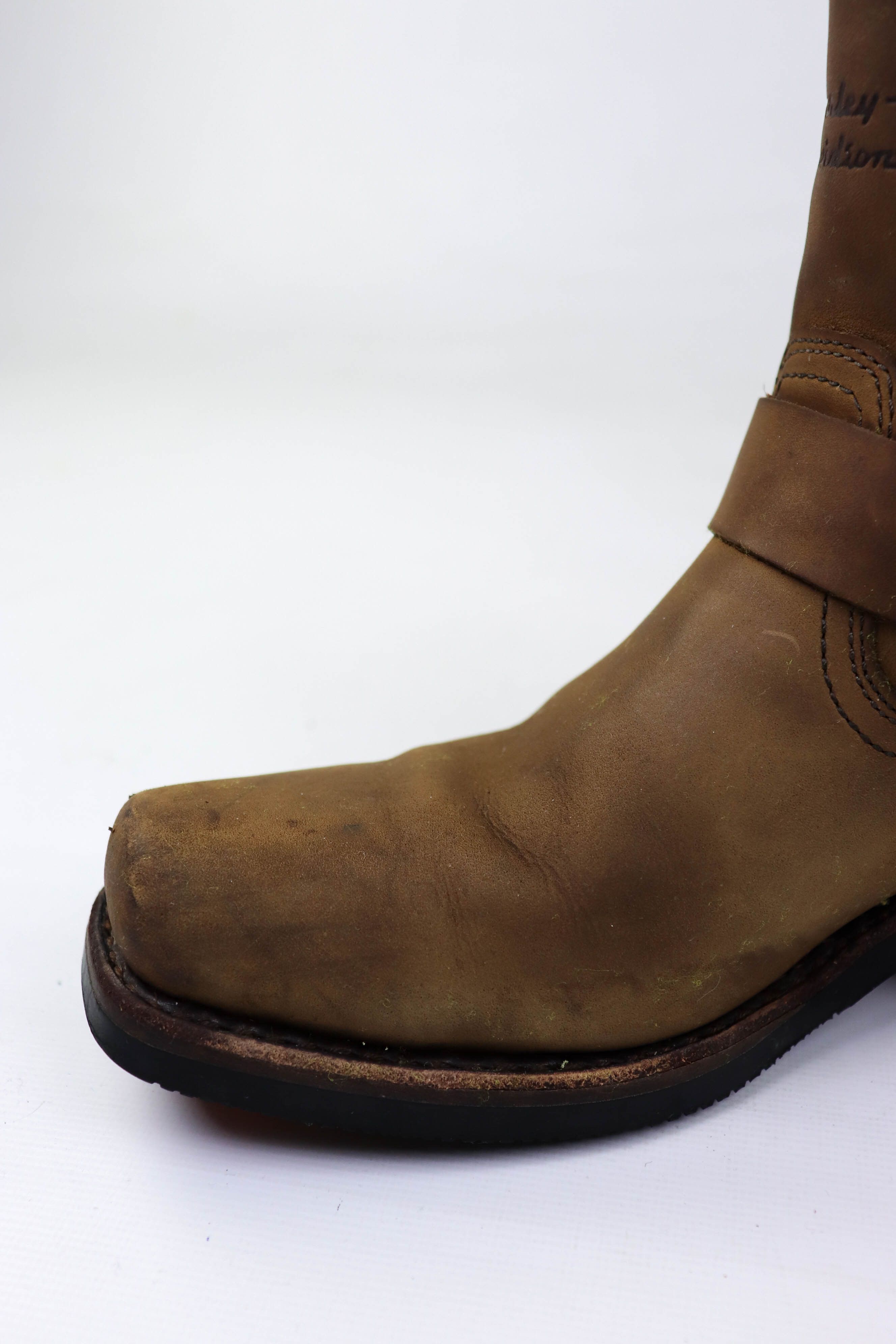Harley Davidson Harley-Davidson Abbington Harness Leather Motorcycle Boots Size US 8.5 / IT 38.5 - 14 Thumbnail