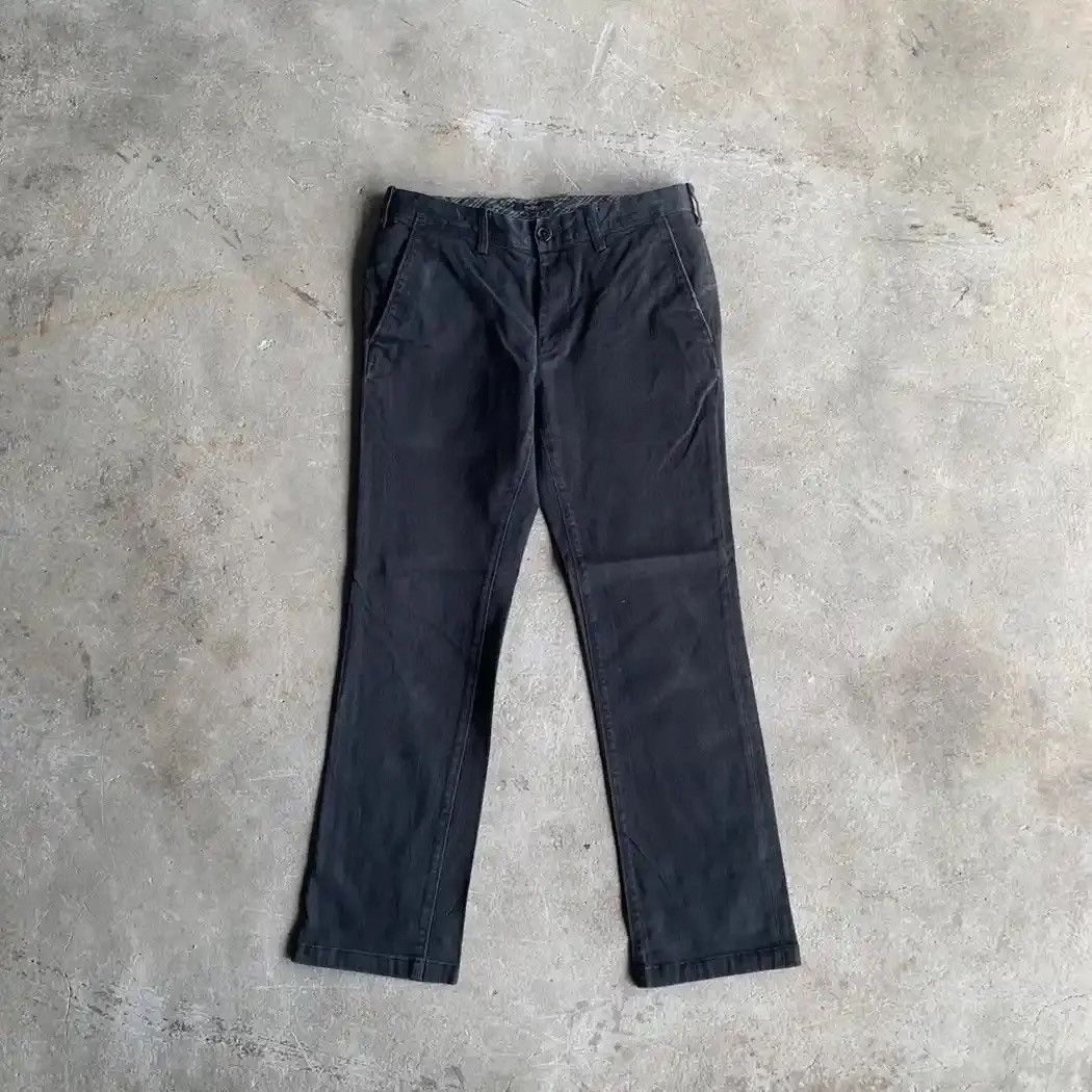Black Label Burberry x Black Label Designer Chino Blank Pants W29 Size US 29 - 3 Thumbnail