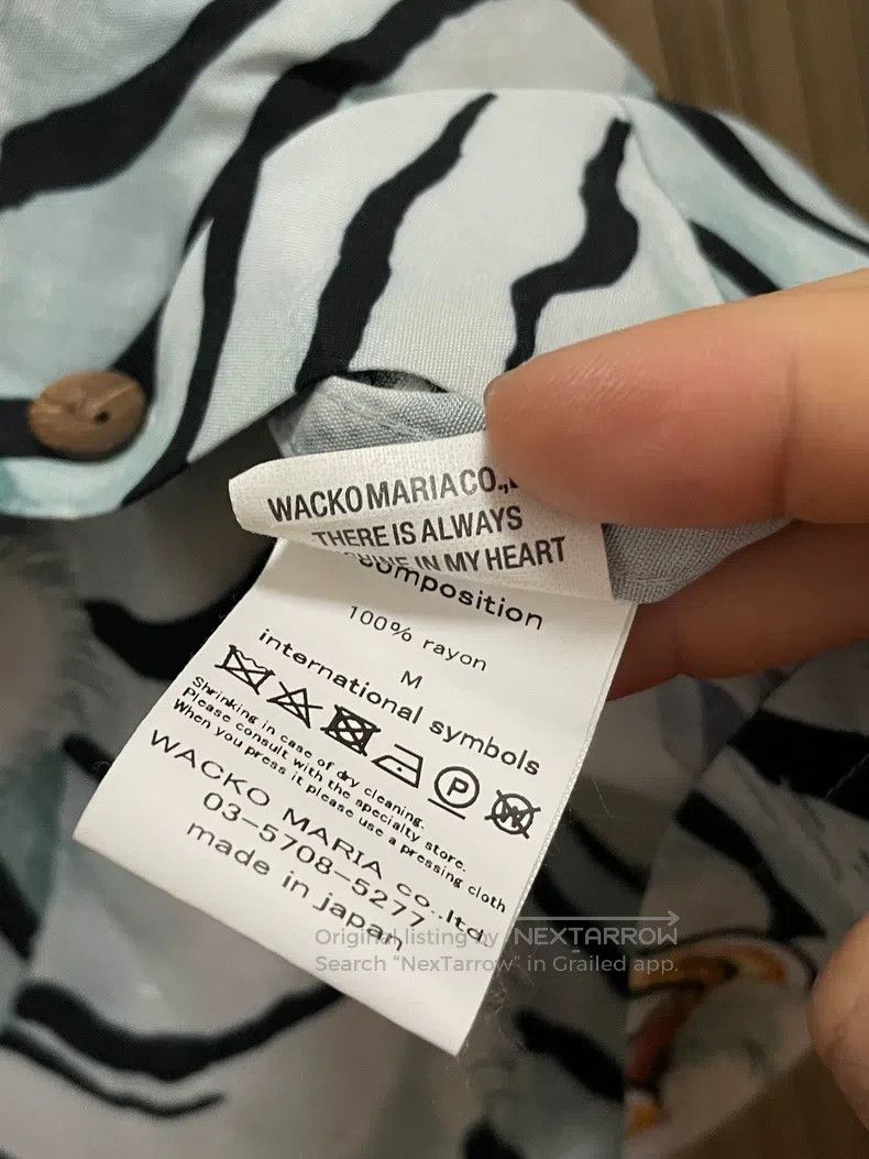 Wacko Maria Wacko Maria Tim Lehi White Tiger Shirt Size US M / EU 48-50 / 2 - 4 Thumbnail