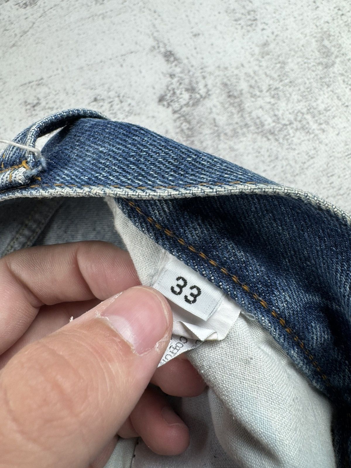 Valentino Valentino Italian Blue Men’s 33/33 Straight Classic Vintage Jeans Pants Trousers Size US 33 - 16 Thumbnail