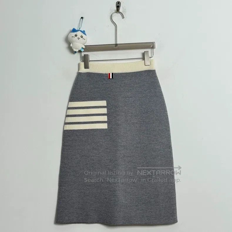 Thom Browne Thom Browne Wool Knit Skirt Size 25" / US 0 / IT 36 - 3 Thumbnail