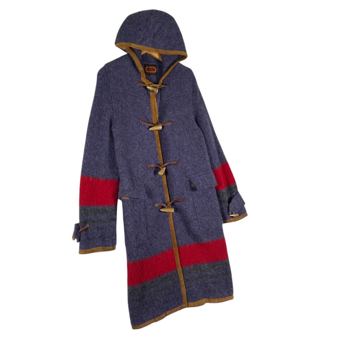Hysteric Glamour × Japanese Brand Vintage Hysteric Glamour Hoodie Wool Long Jacket Button Size ONE SIZE - 2 Thumbnail