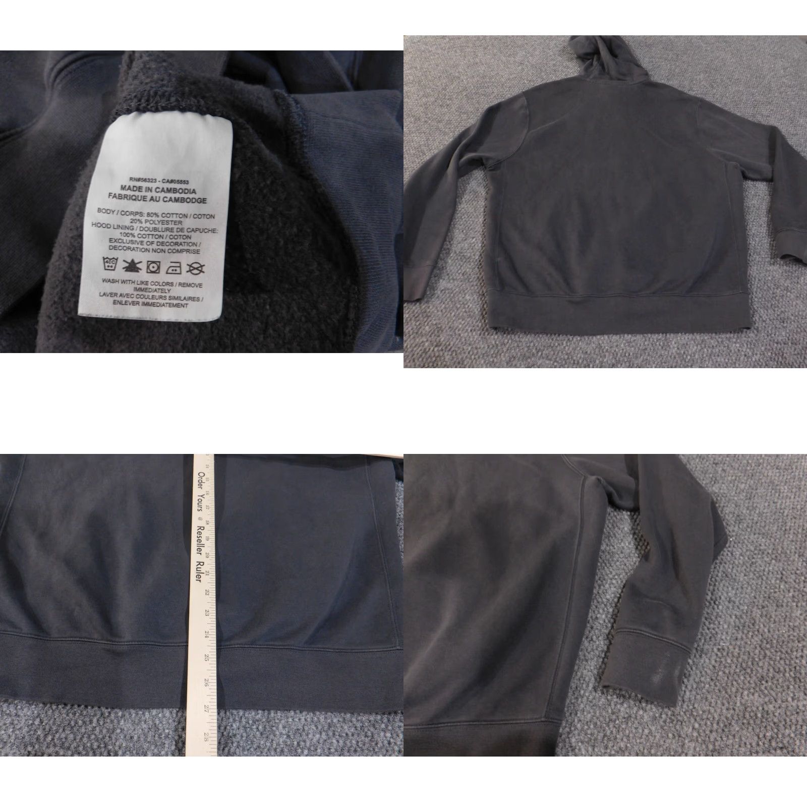 Nike Nike Hoodie Mens L Gray Pullover Pocket Knit Logo Sportswear Size US L / EU 52-54 / 3 - 8 Thumbnail