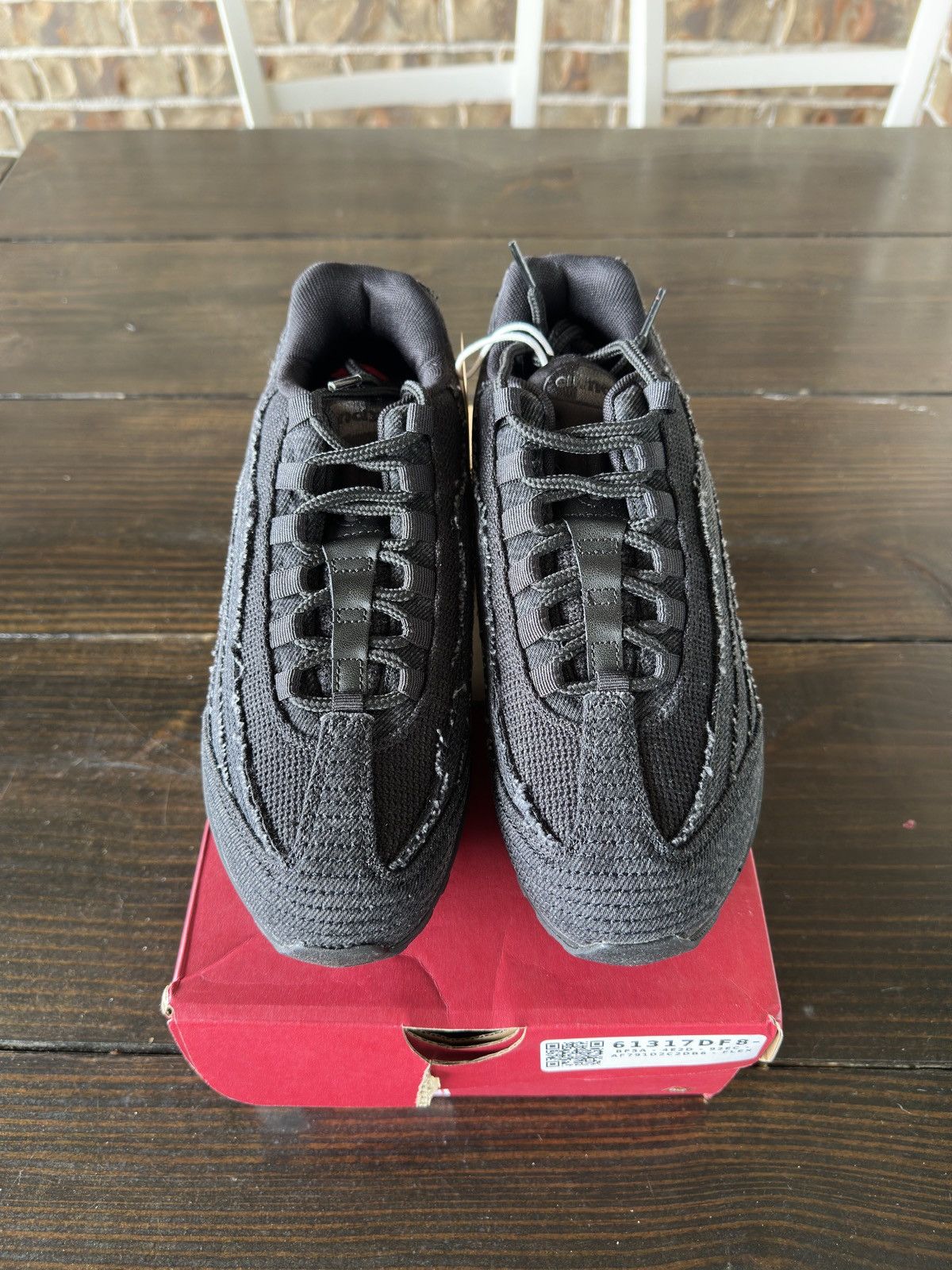 Levi's × Nike Levi’s x Nike Air Max 95 Denim Black Size US 8 / EU 41 - 2 Thumbnail