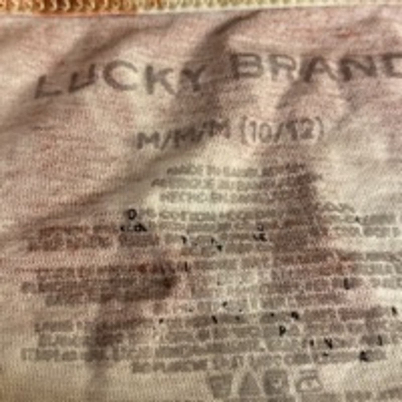 Lucky Brand Boho Grunge Tie-Dye Short Sleeve T-Shirt Lucky Brand Medium Size M / US 6-8 / IT 42-44 - 4 Thumbnail