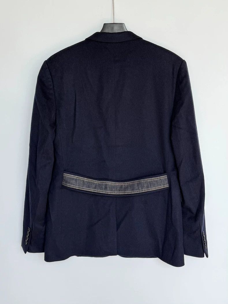 Dior Dior Camel hair dark blue suit Size 48R - 4 Thumbnail